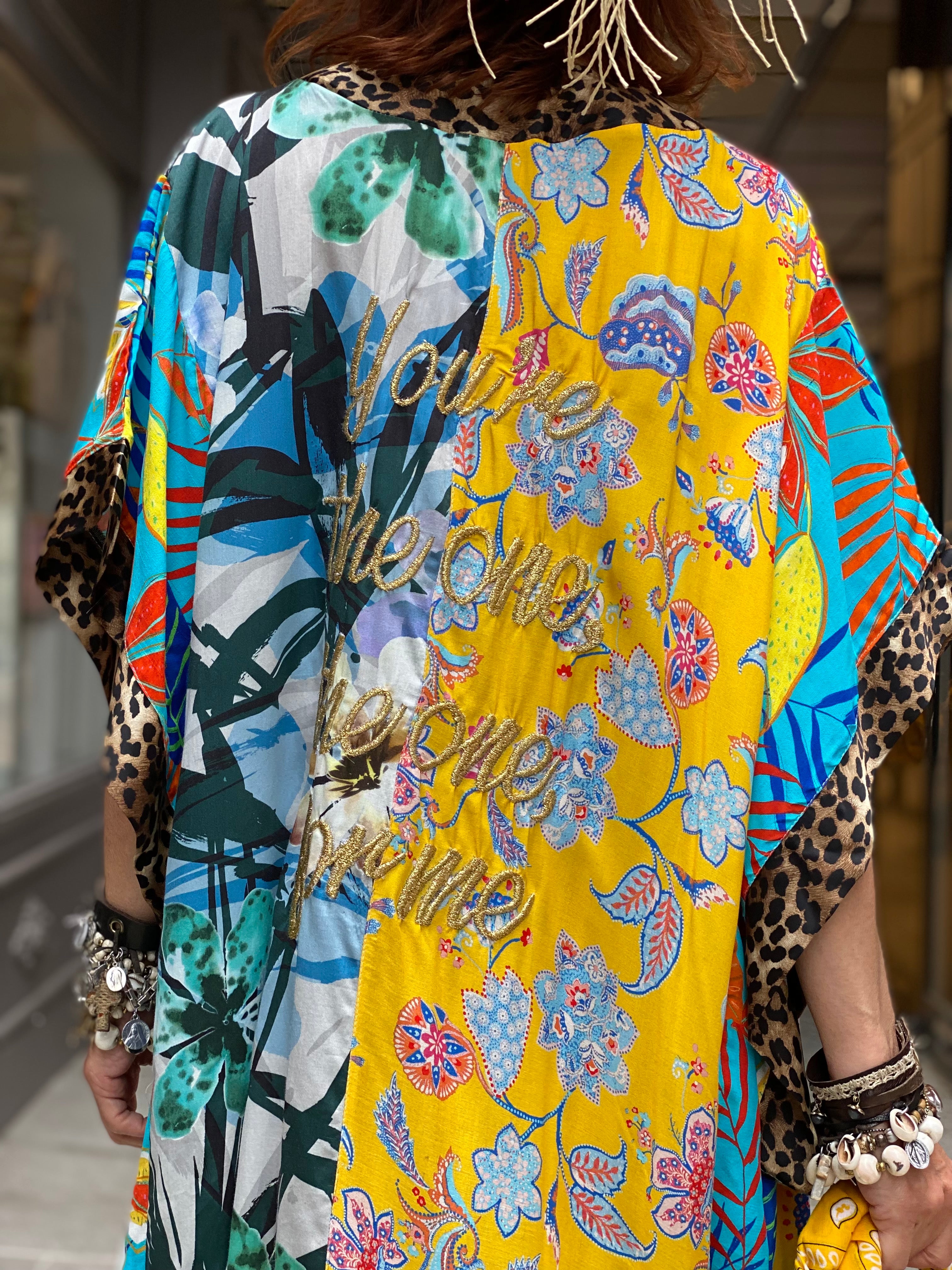 Kimono Long Fleur de Pirate