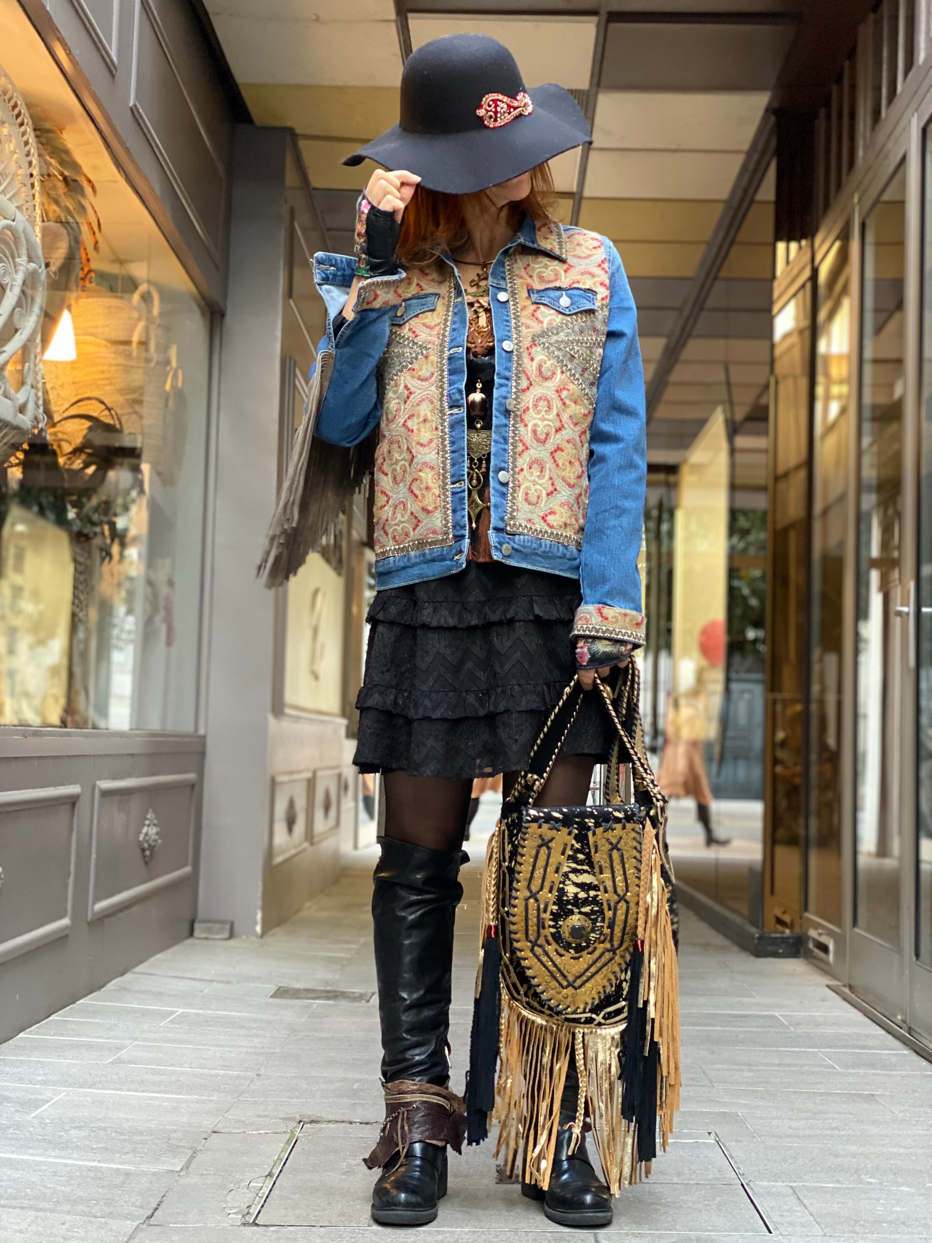 Veste Jean Franges Mamz’elle Zoé