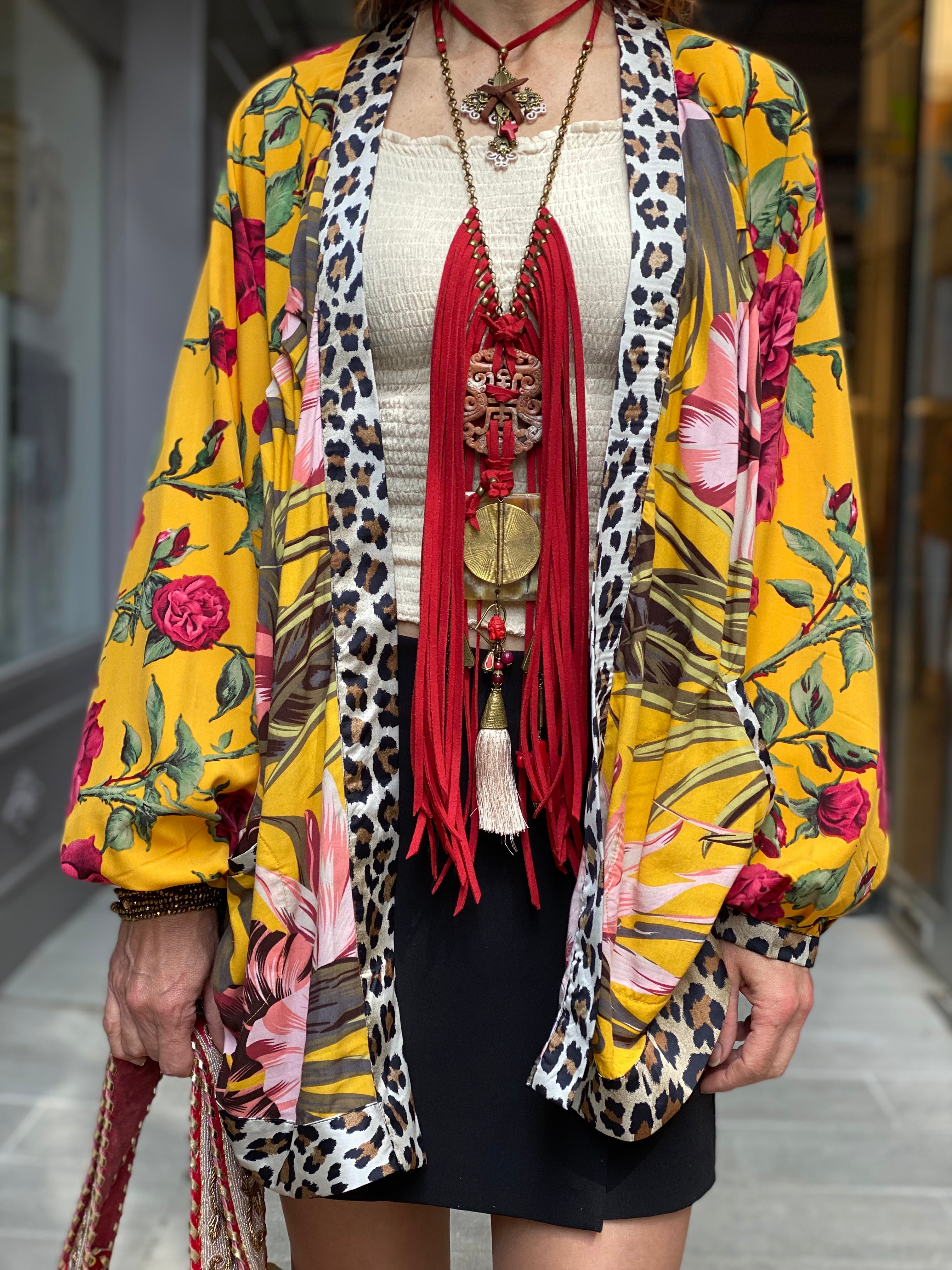 Kimono Court Fleur de Pirate
