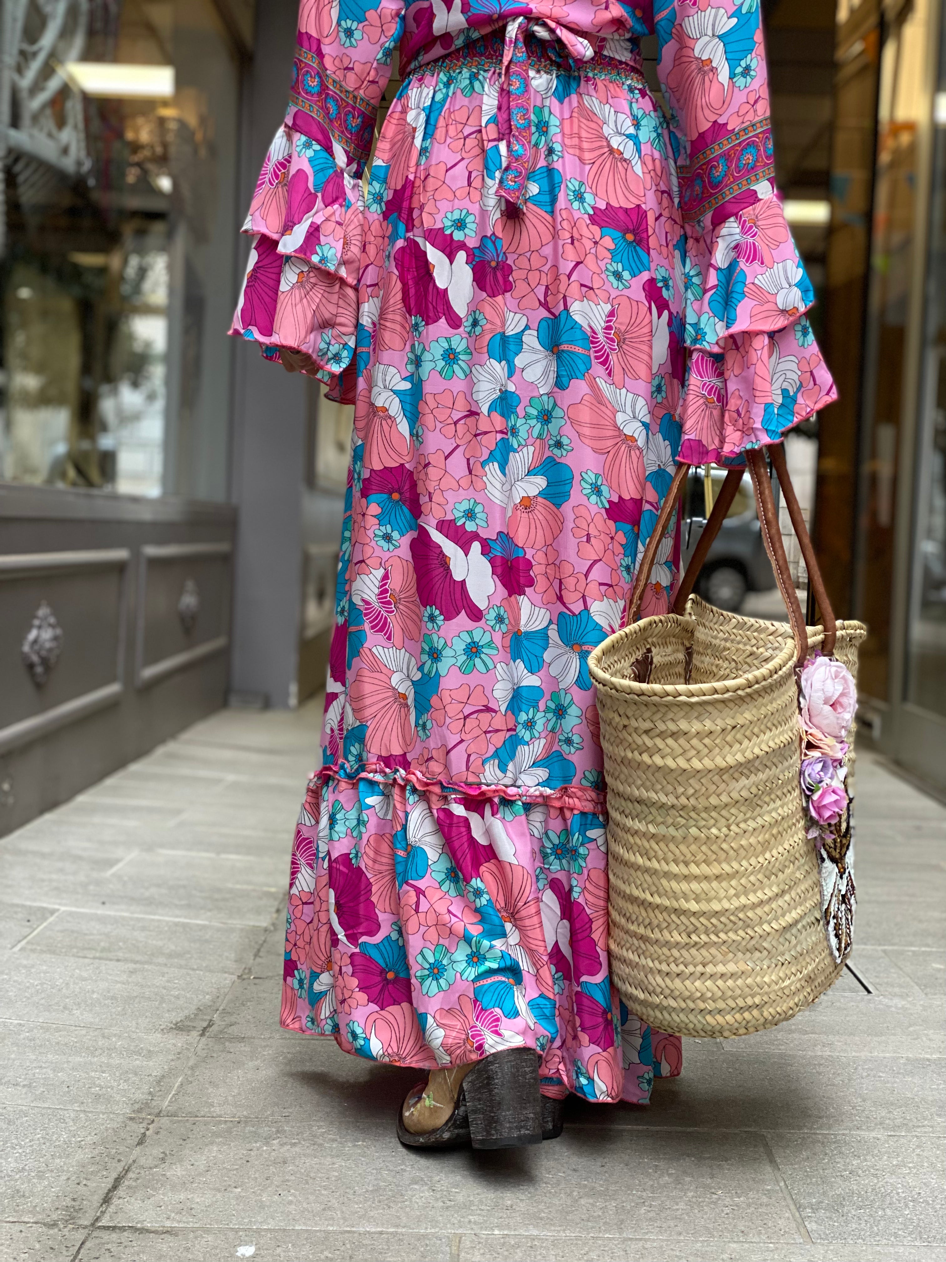 Crown Flower Nomad Sissi long skirt