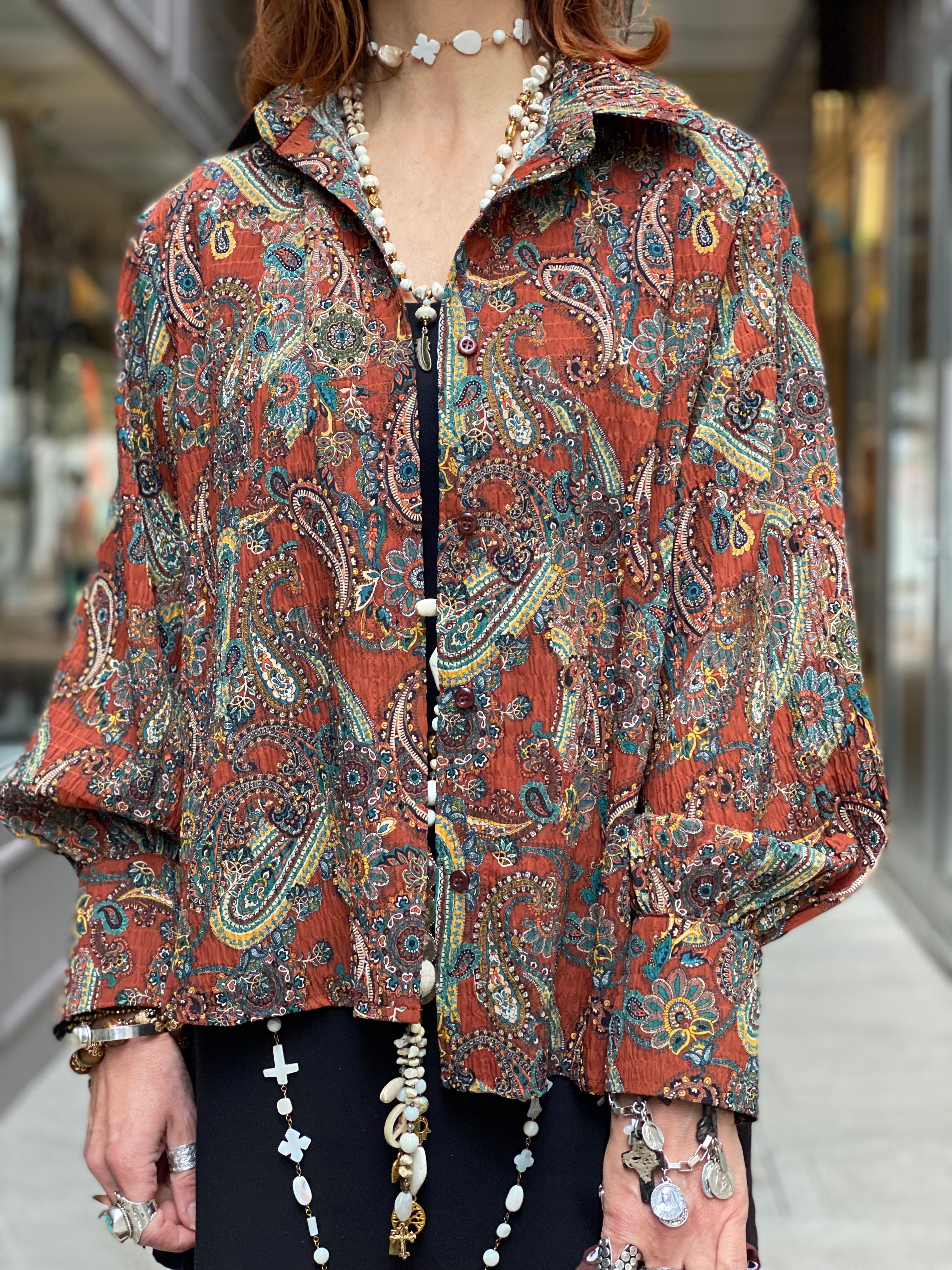 Pirate Flower short shirt