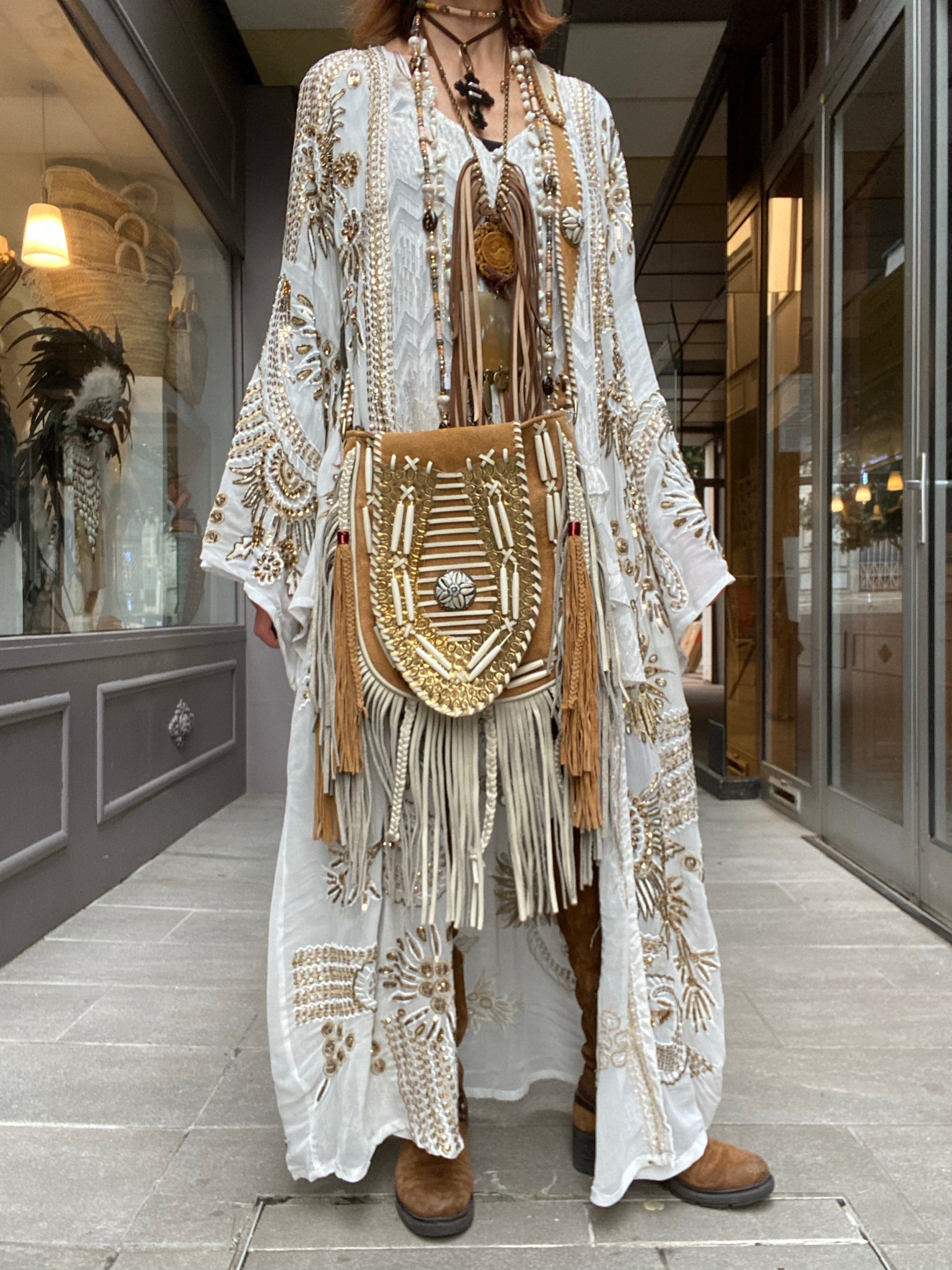 Kimono long brodé Mamz’elle Zoé