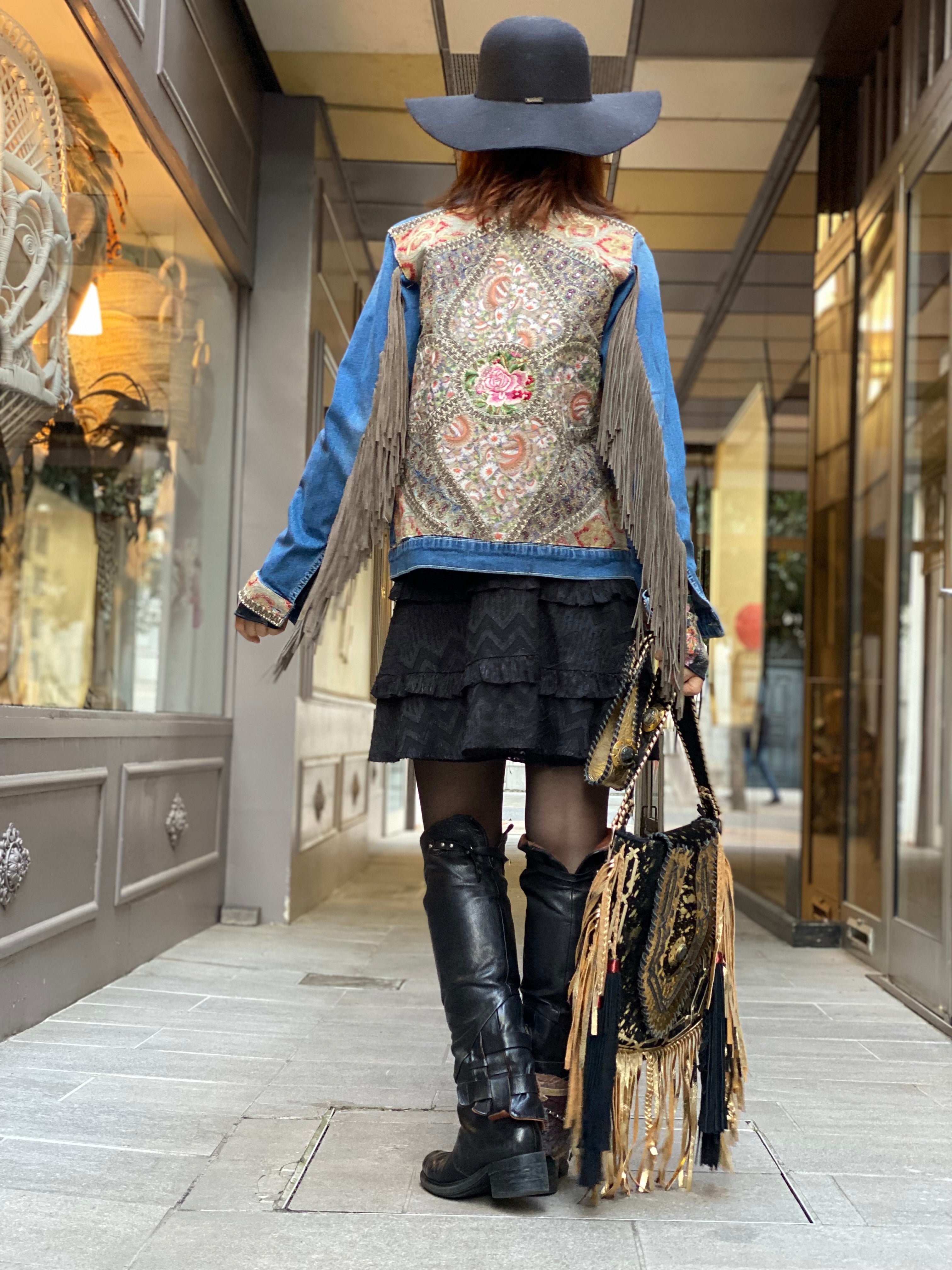 Veste Jean Franges Mamz’elle Zoé
