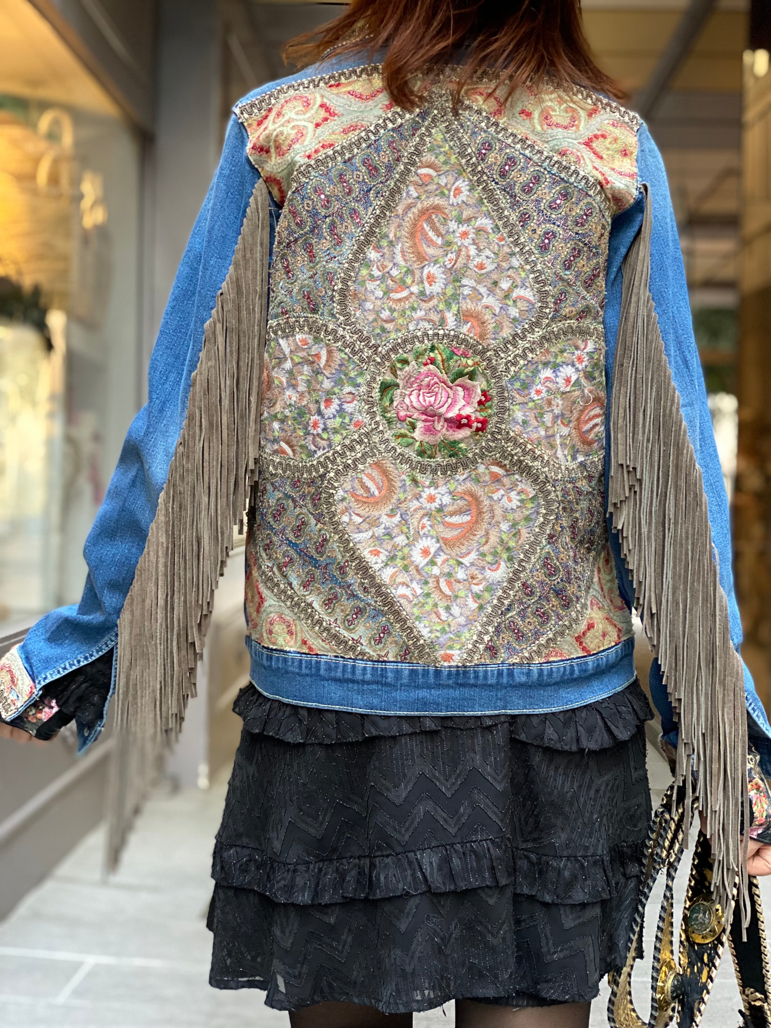 Veste Jean Franges Mamz’elle Zoé