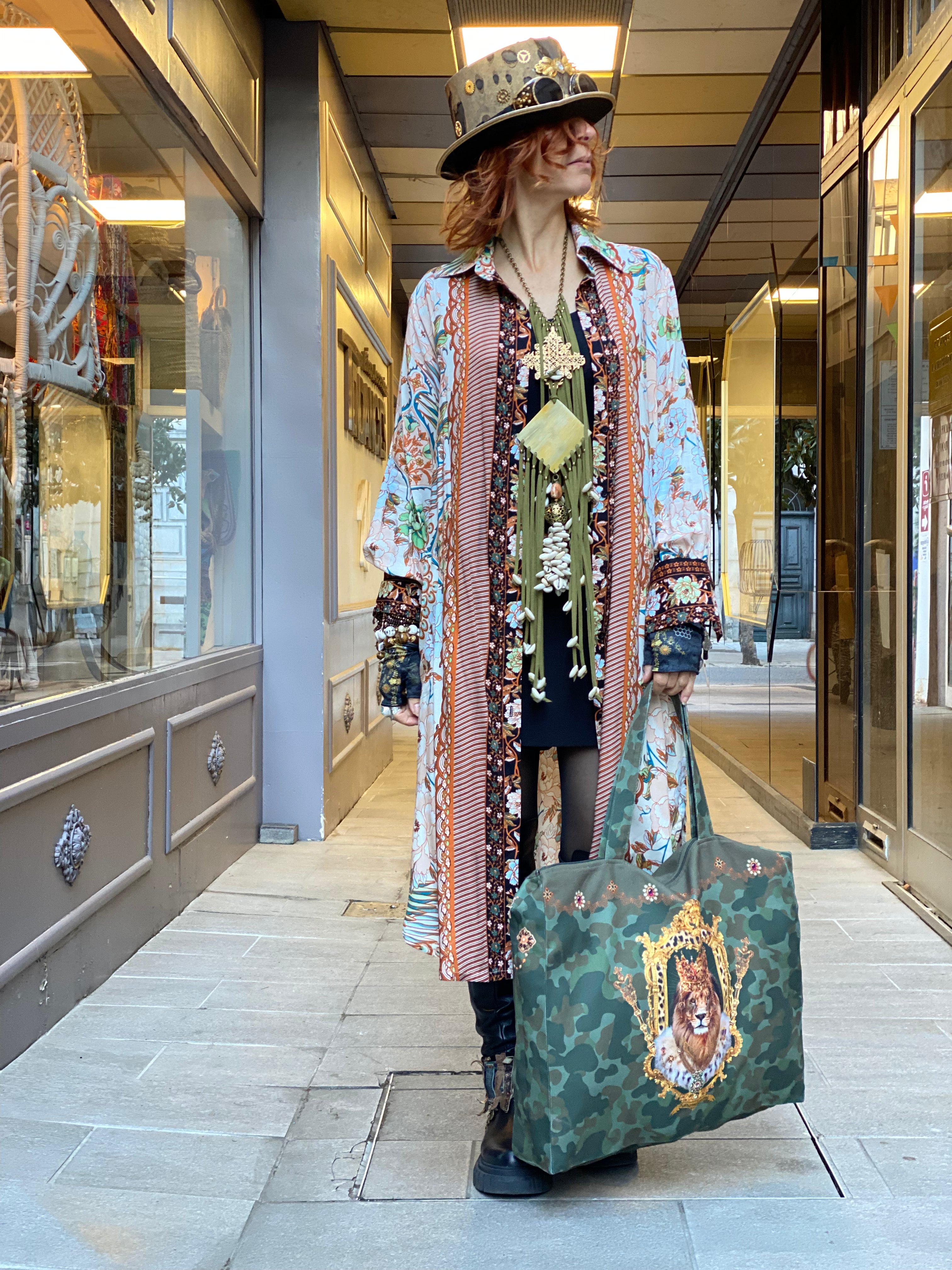 Chemise longue Fleur de Pirate