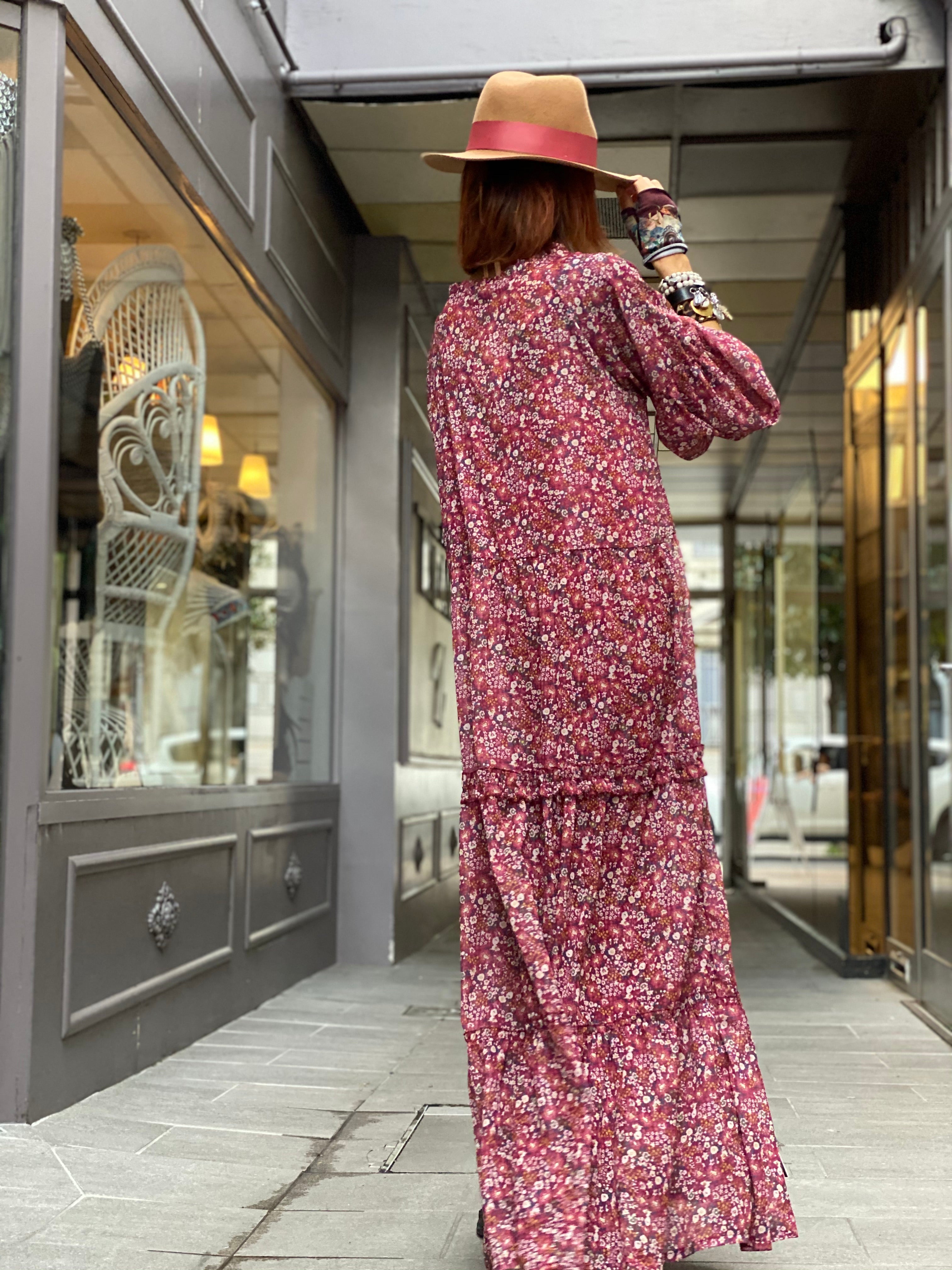 Robe Longue Honorat Kalifornia Dream