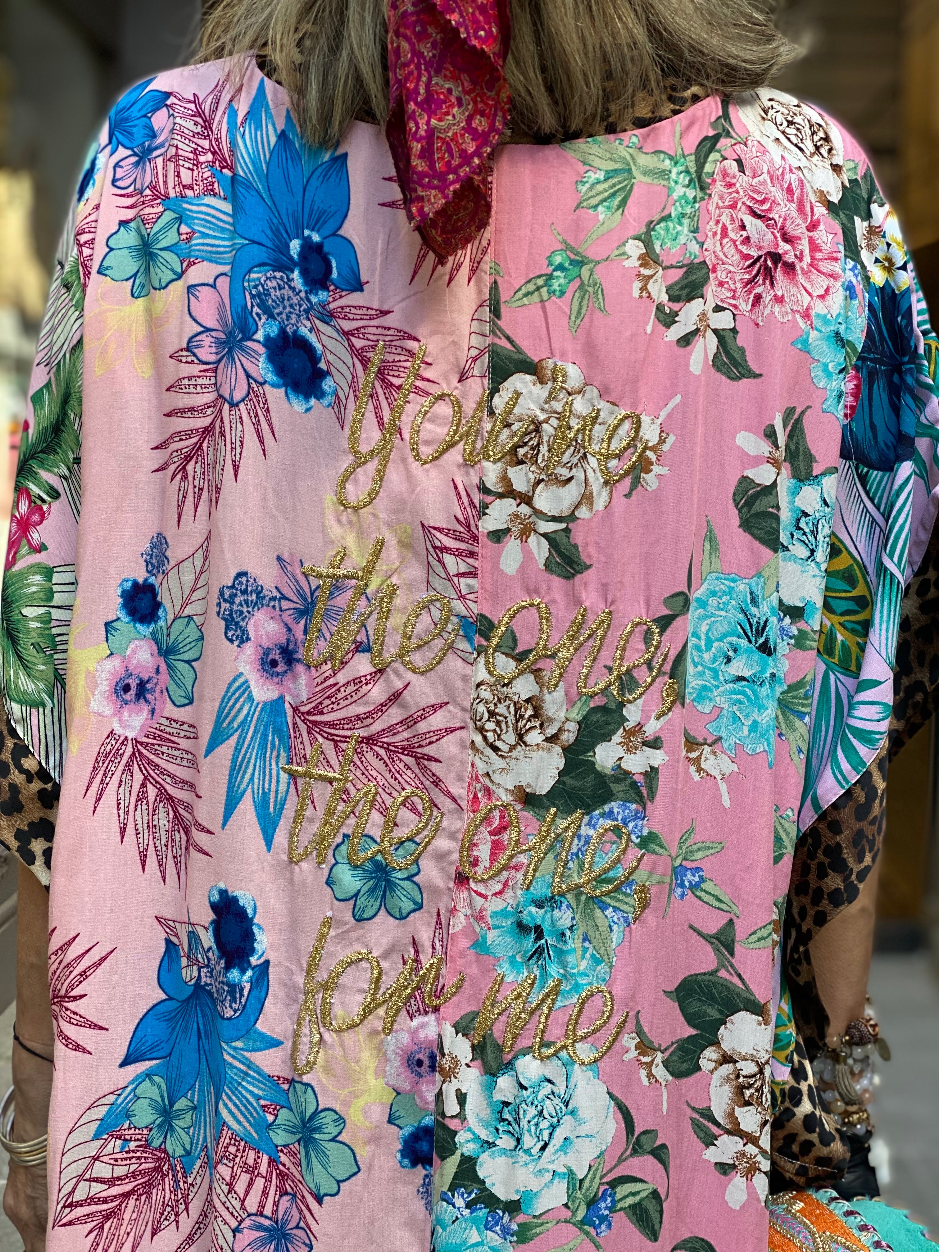 Kimono Long Fleur de Pirate