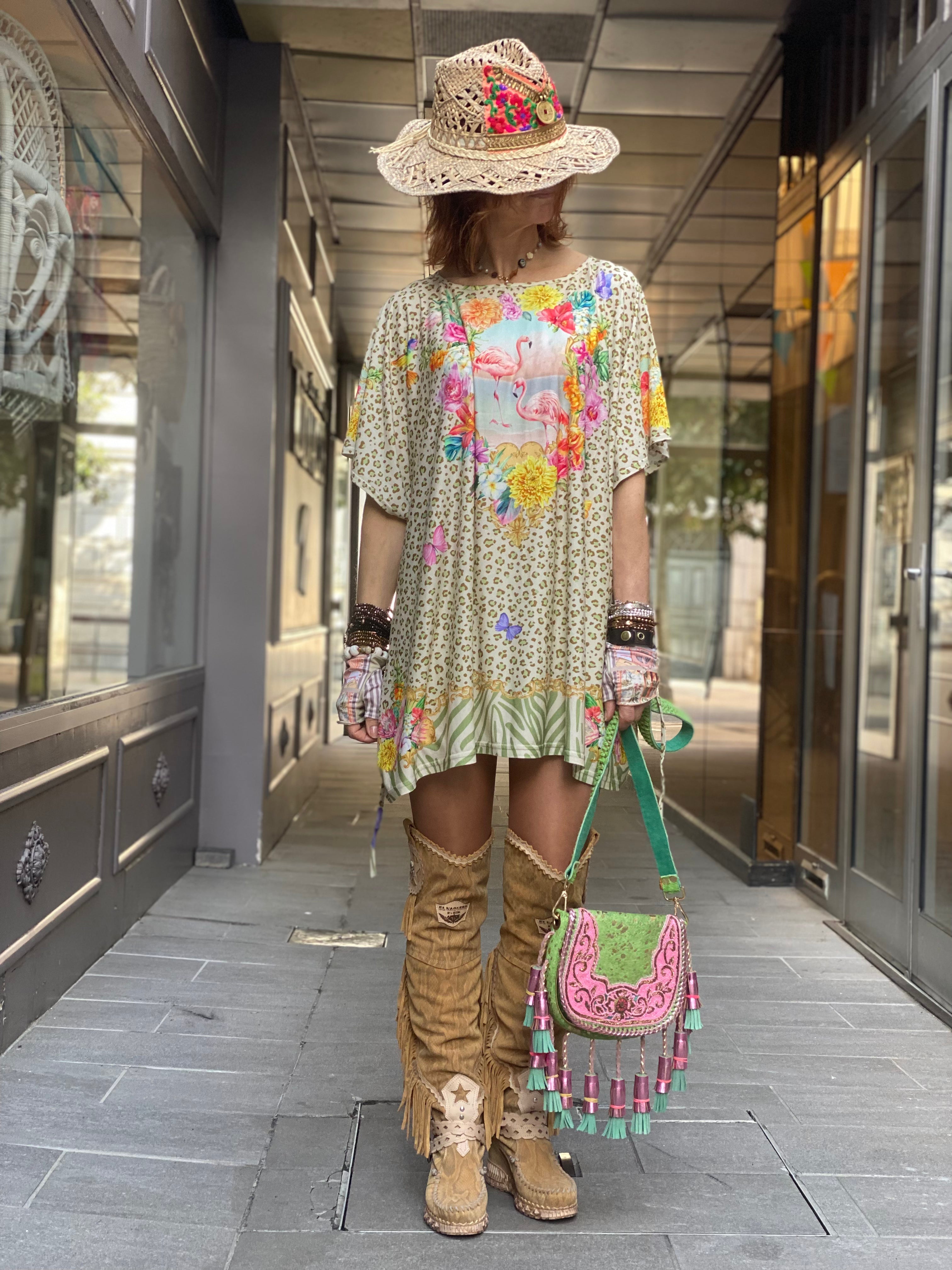 Katherina Loretta Flamingo Fantasy Tunic