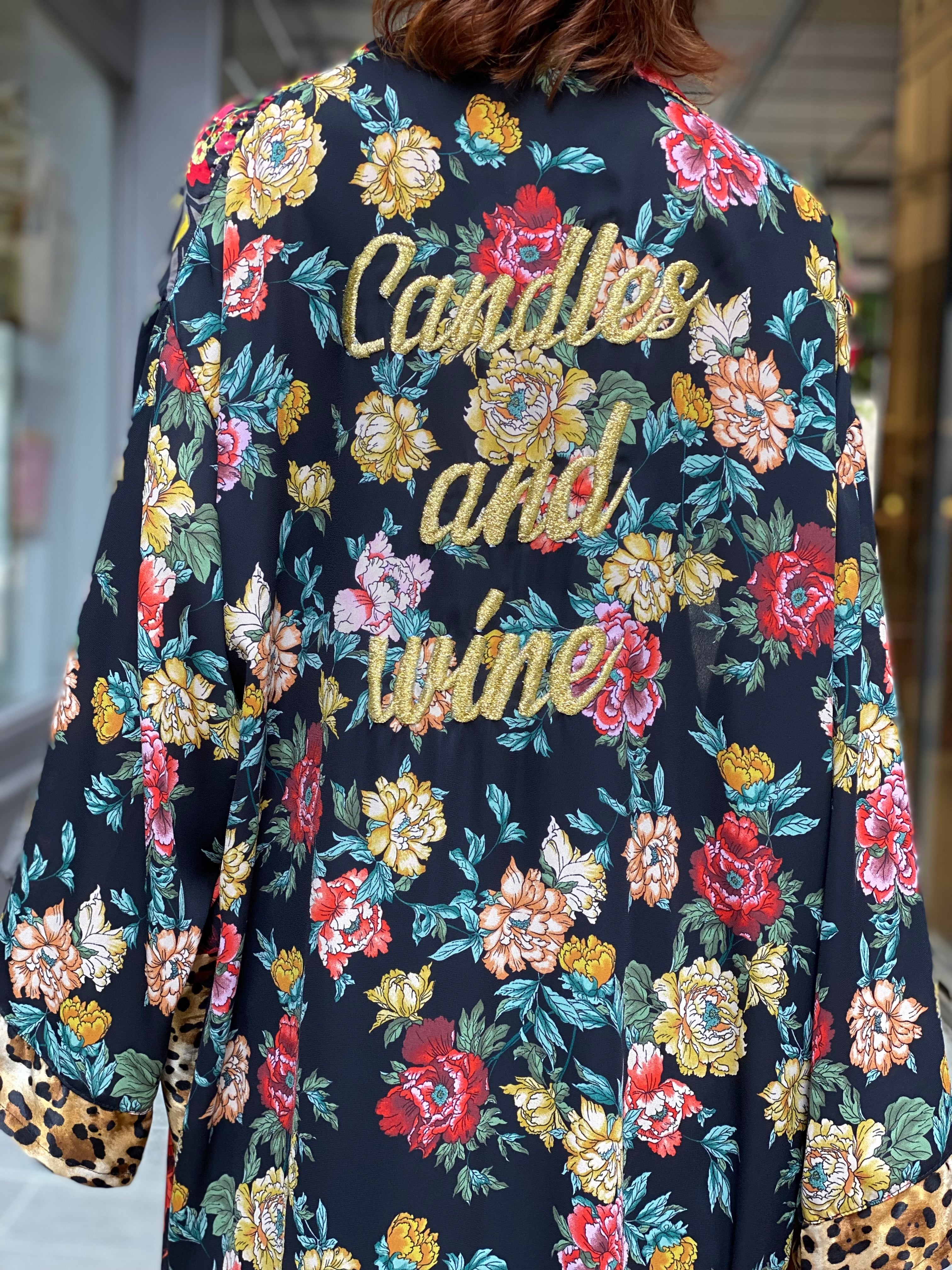 Kimono Long Fleur de Pirate