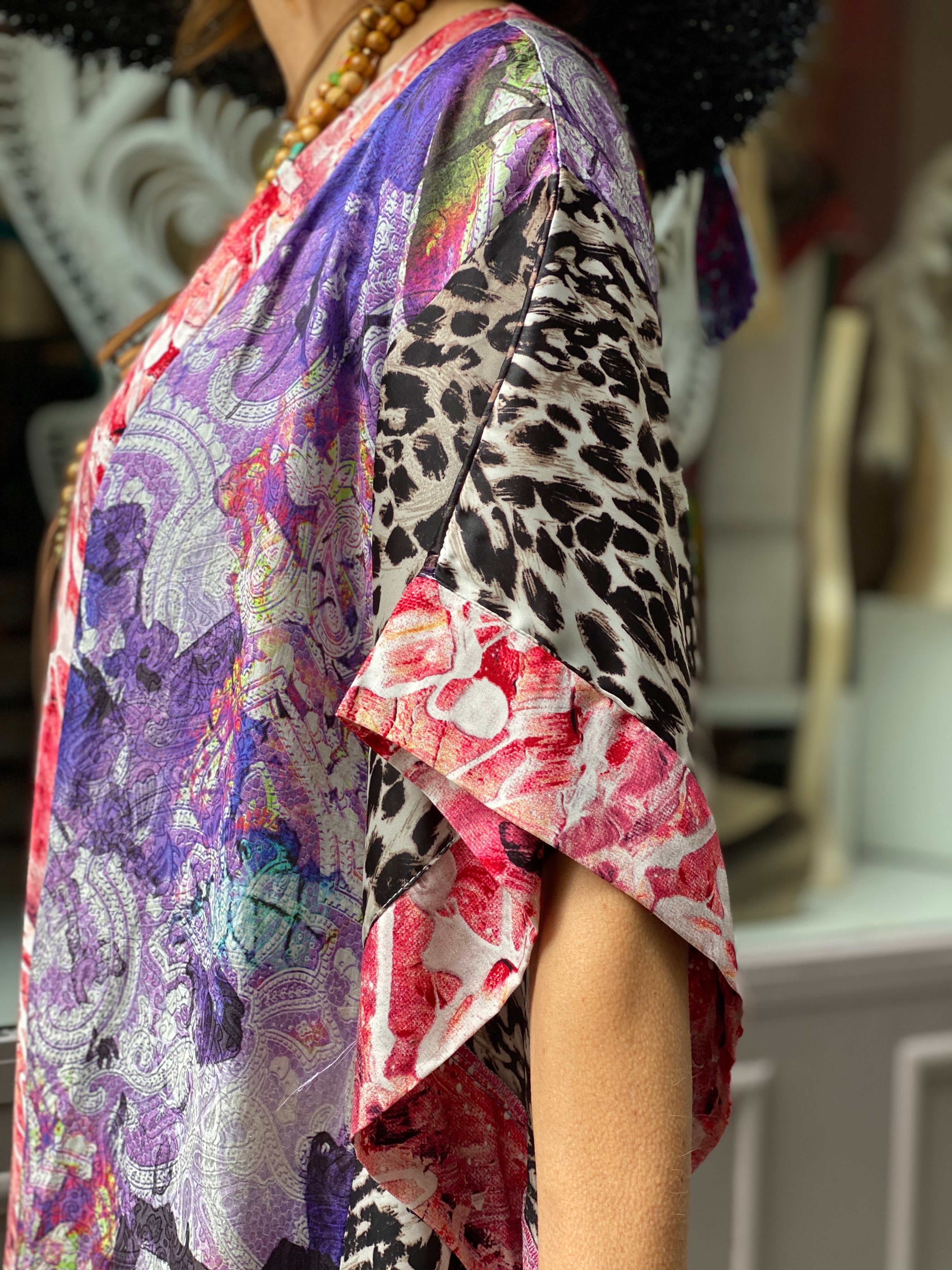 Pirate Flower Long Kimono
