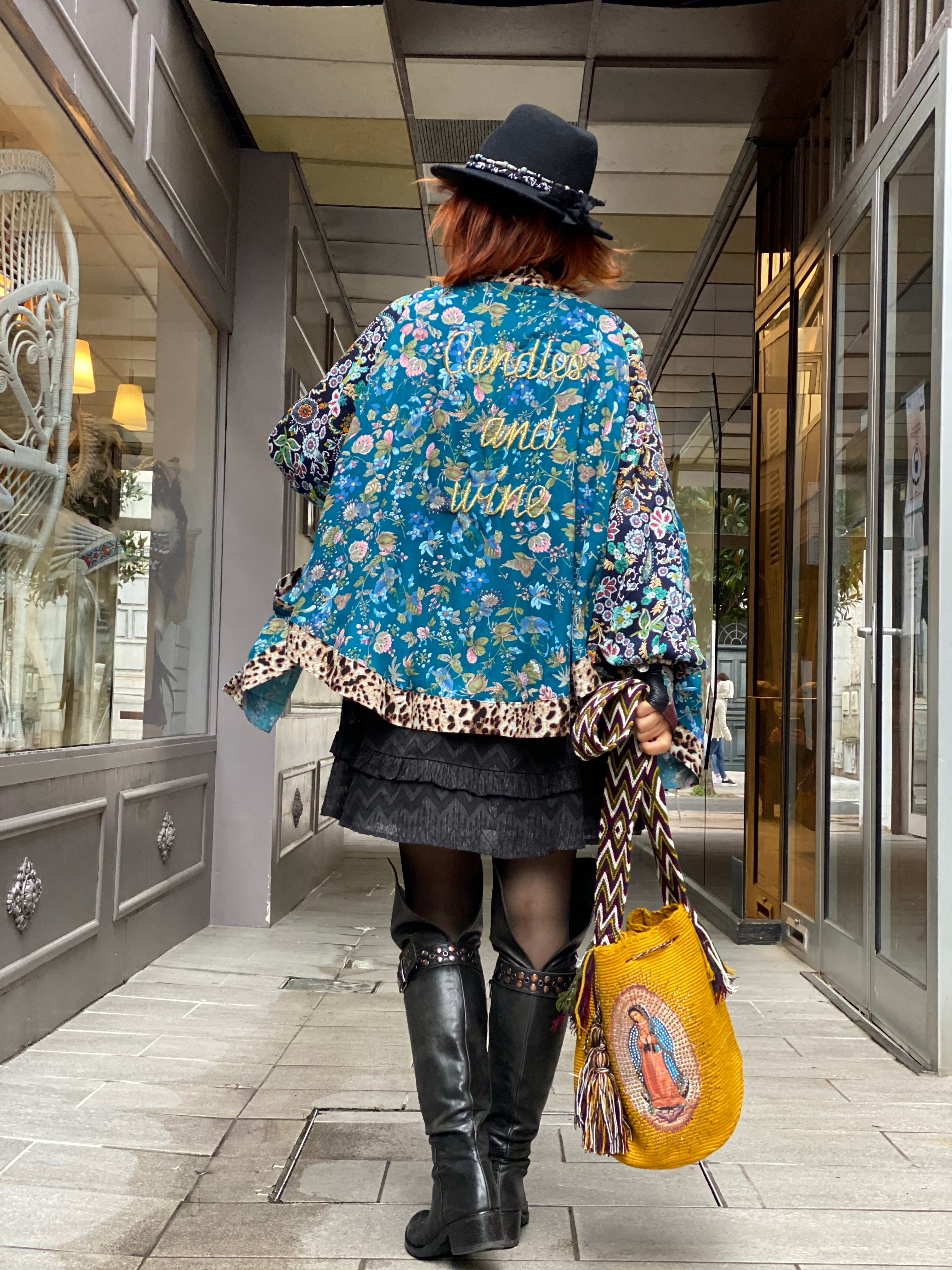 Kimono court Fleur de Pirate