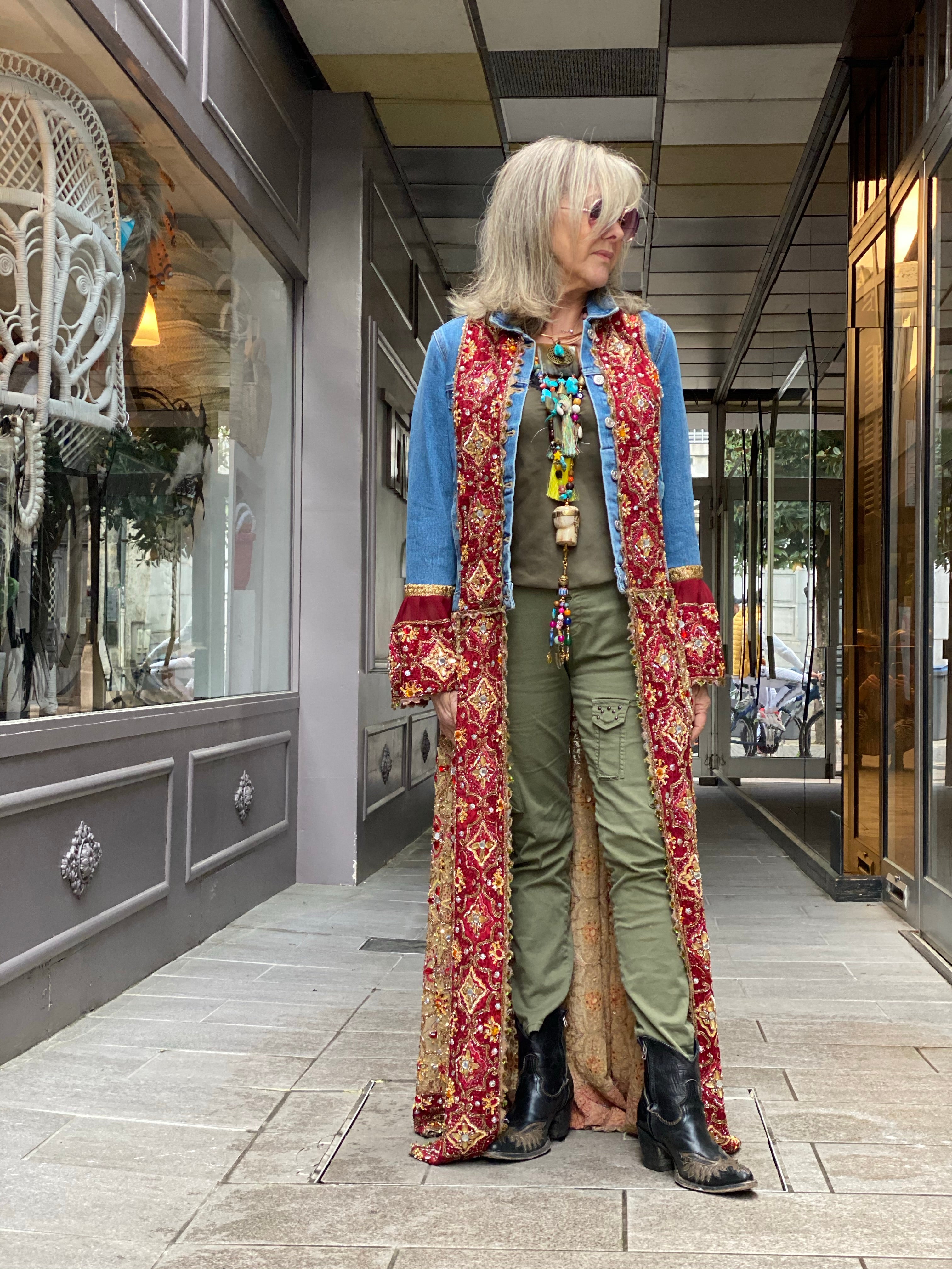 Jean Saree Coat Mamz'elle Zoé