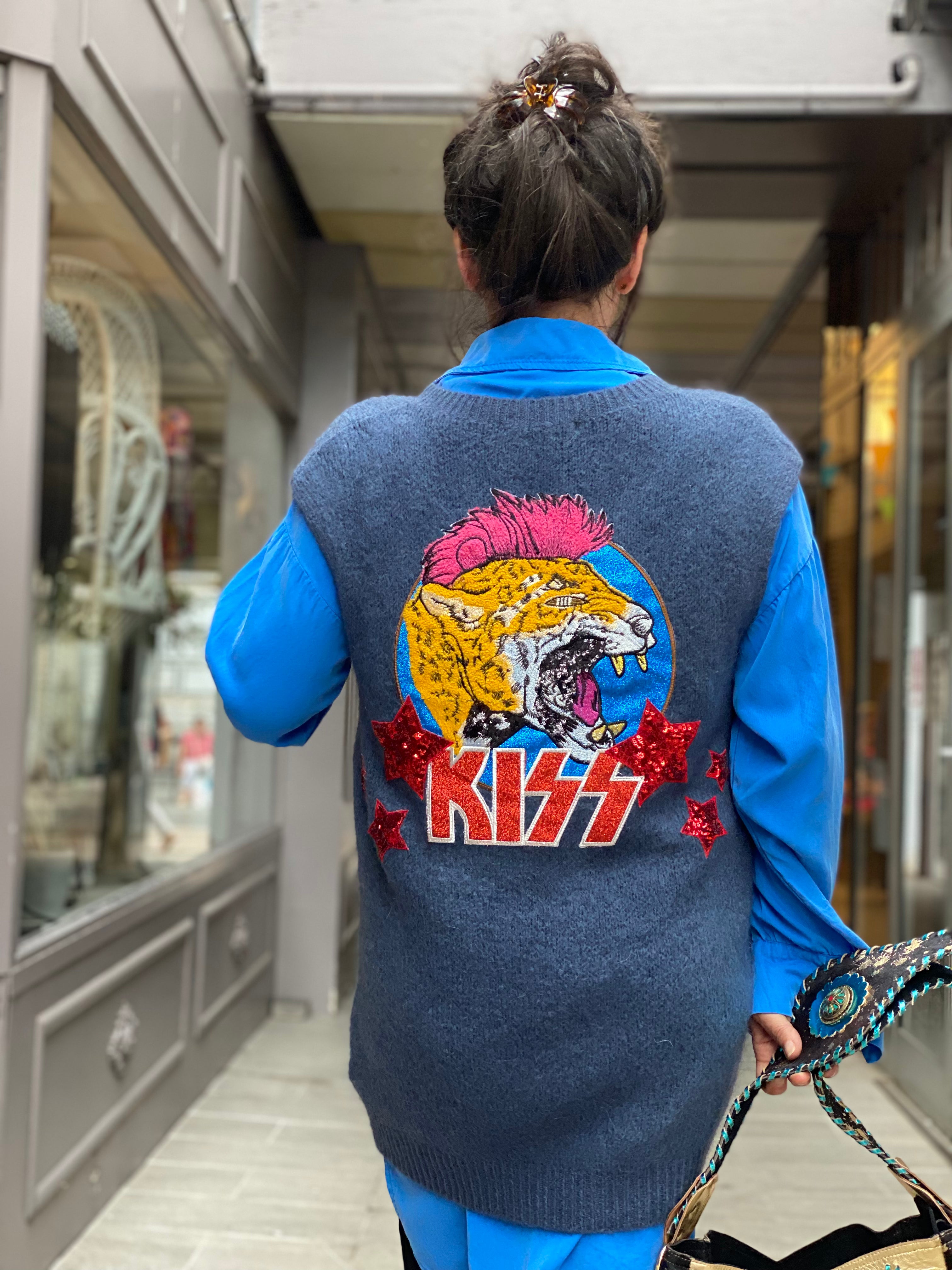 Pull sans manche Poupée de Soie