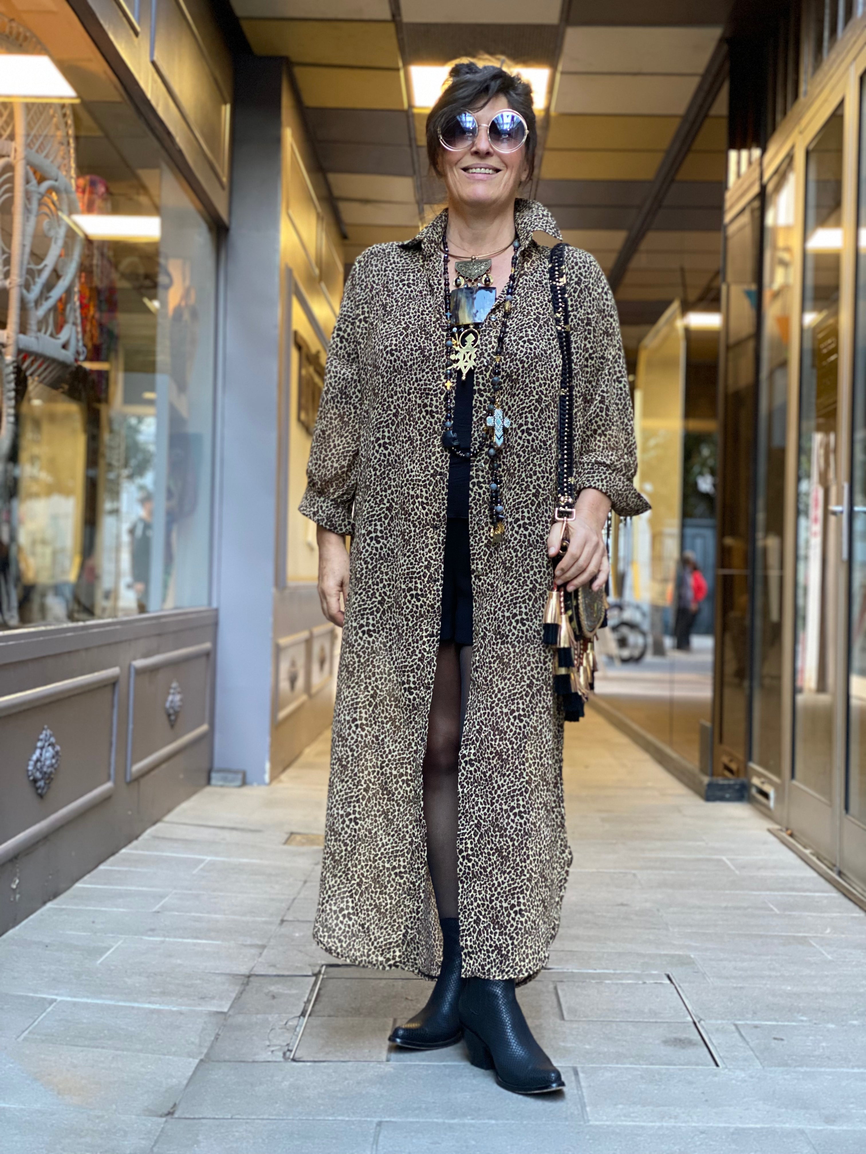 Chemise longue Fleur de Pirate