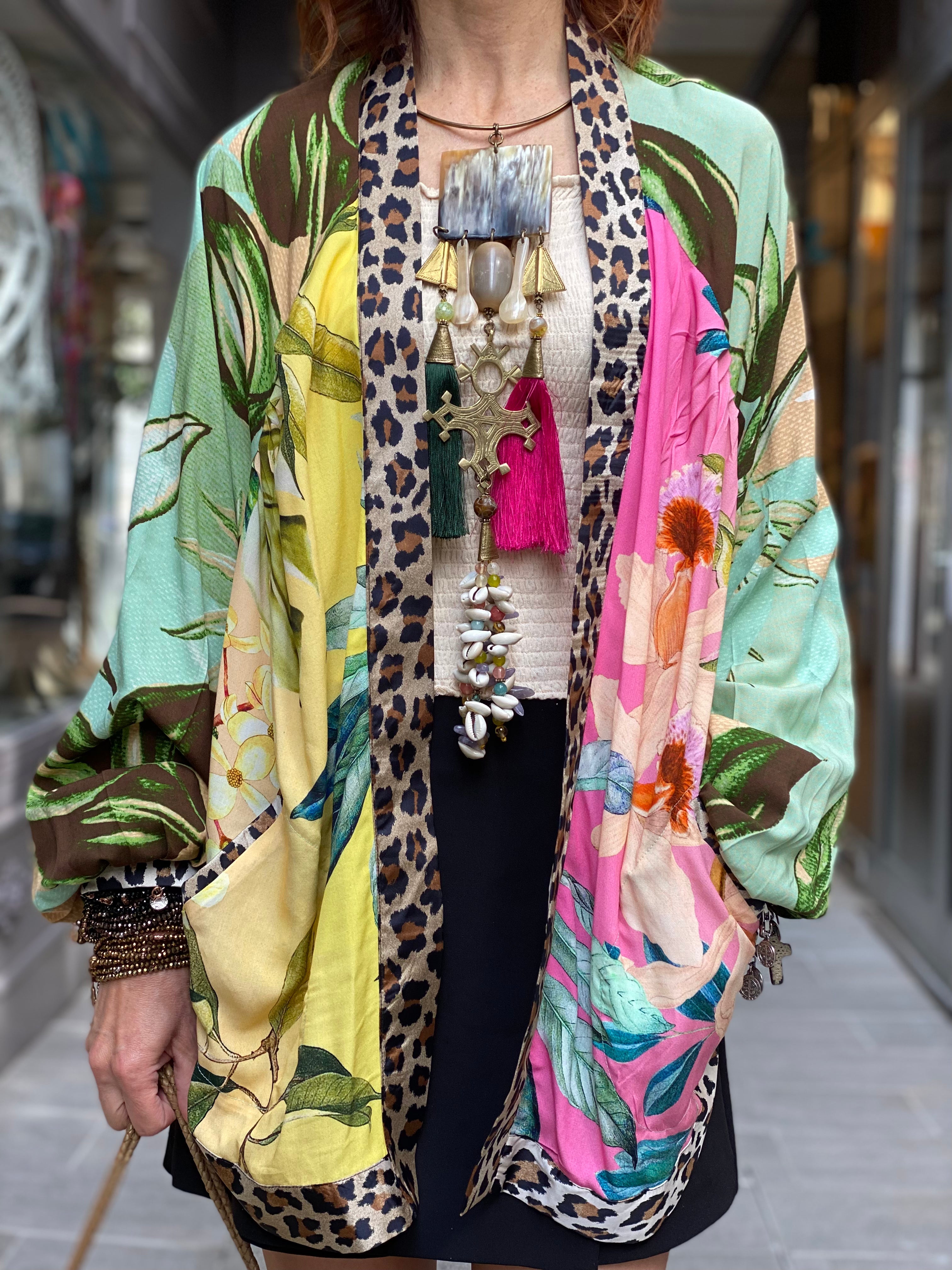 Kimono Court Fleur de Pirate