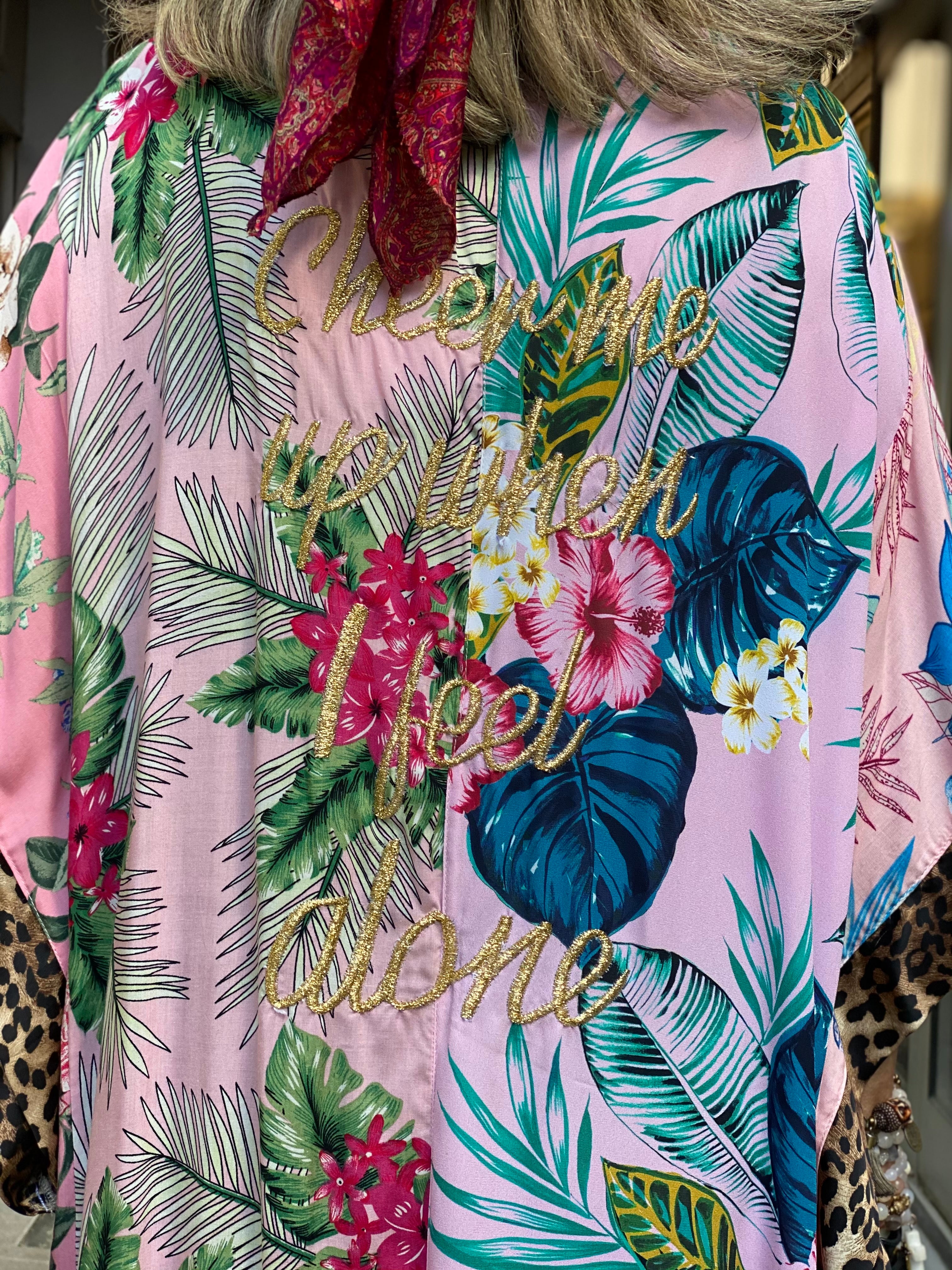 Kimono Long Fleur de Pirate