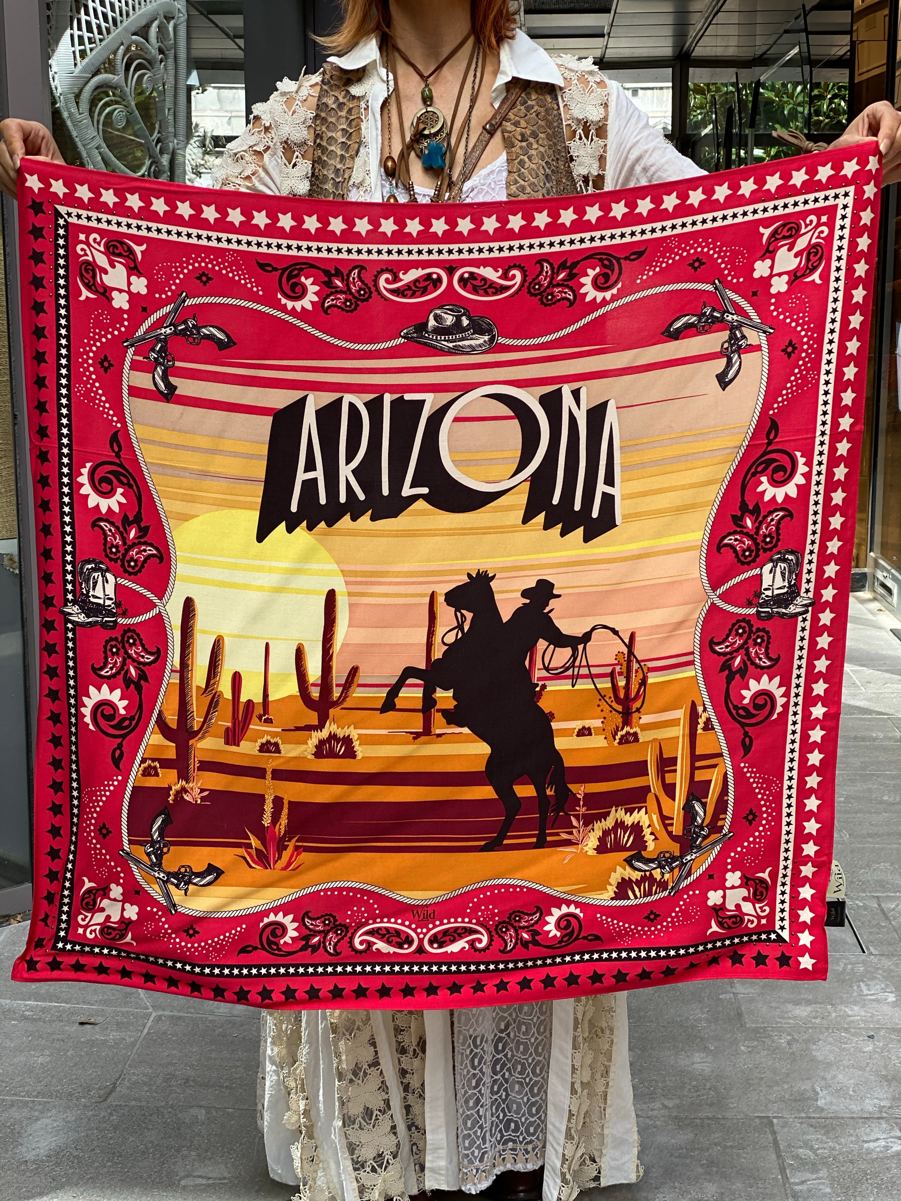 Foulard Valley Green Wild by Amenapih