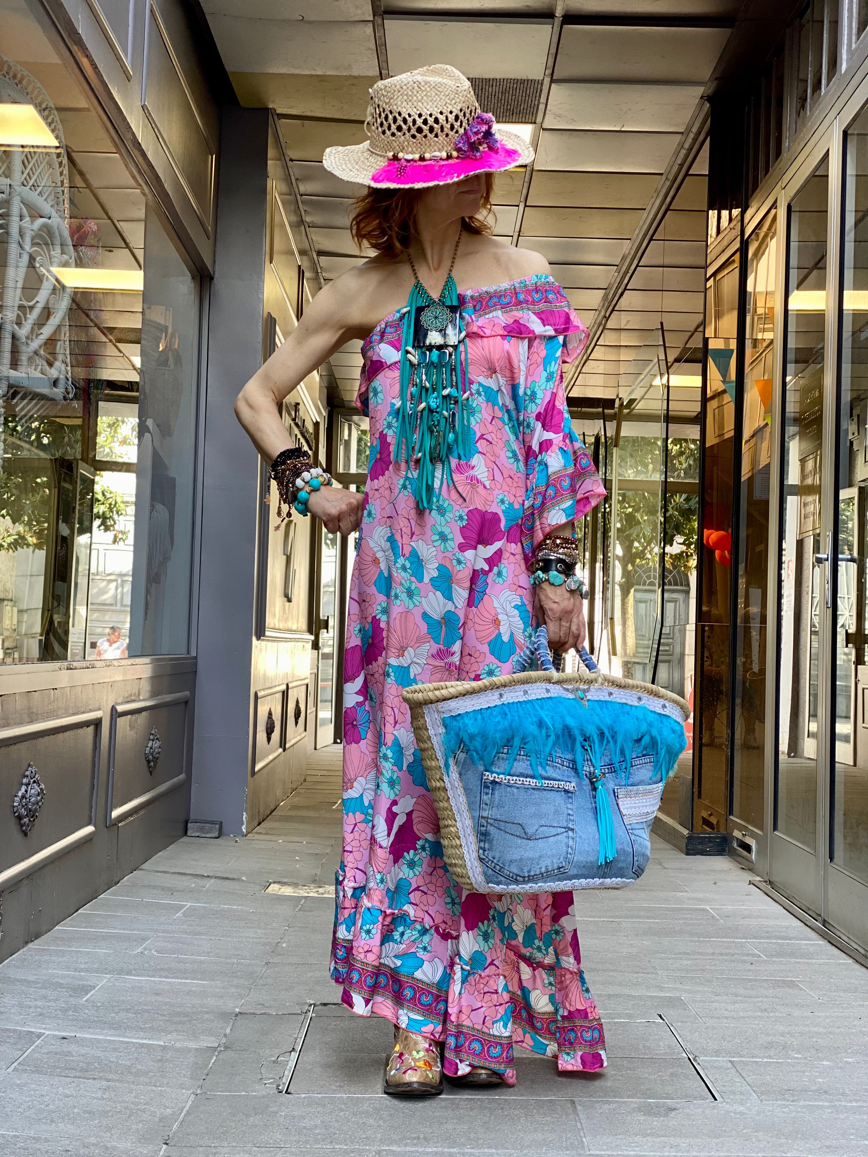 Tobago Flower Nomad Sissi Dress