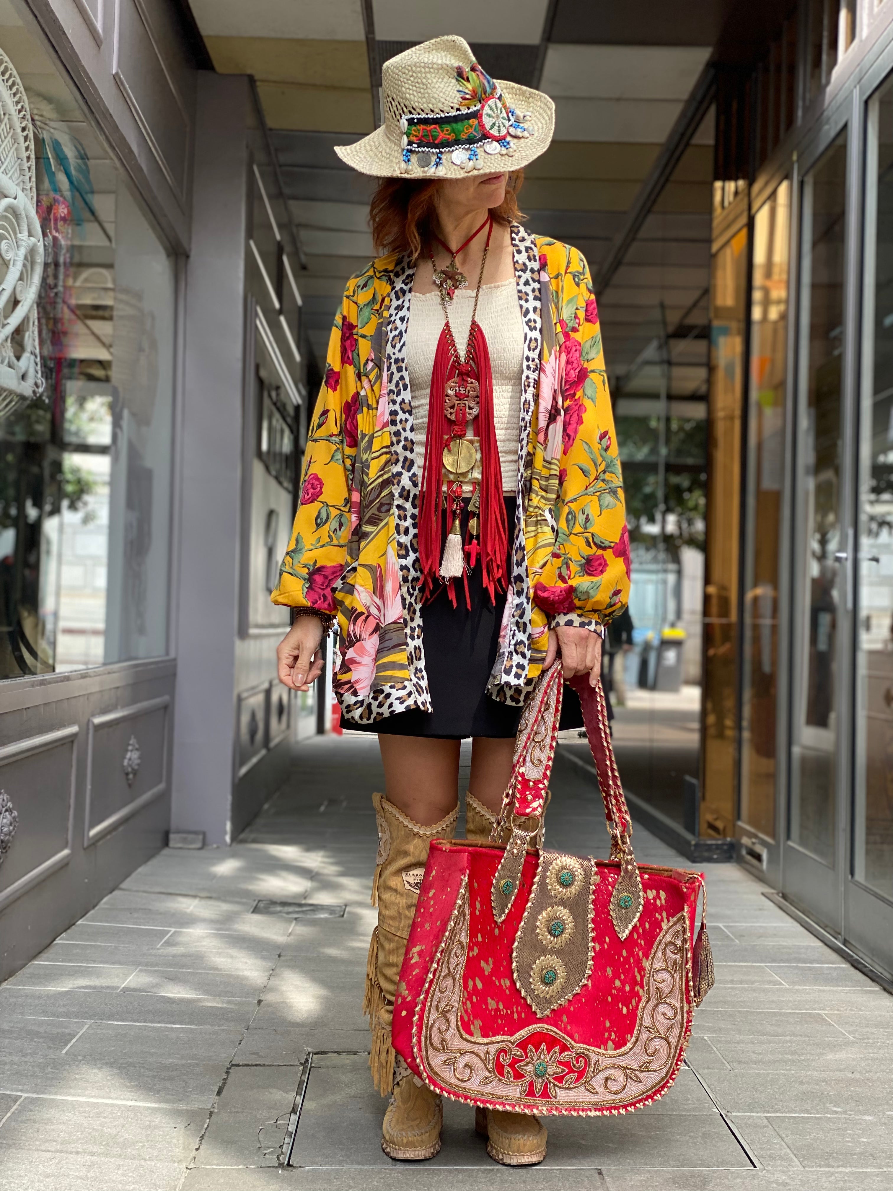 Kimono Court Fleur de Pirate