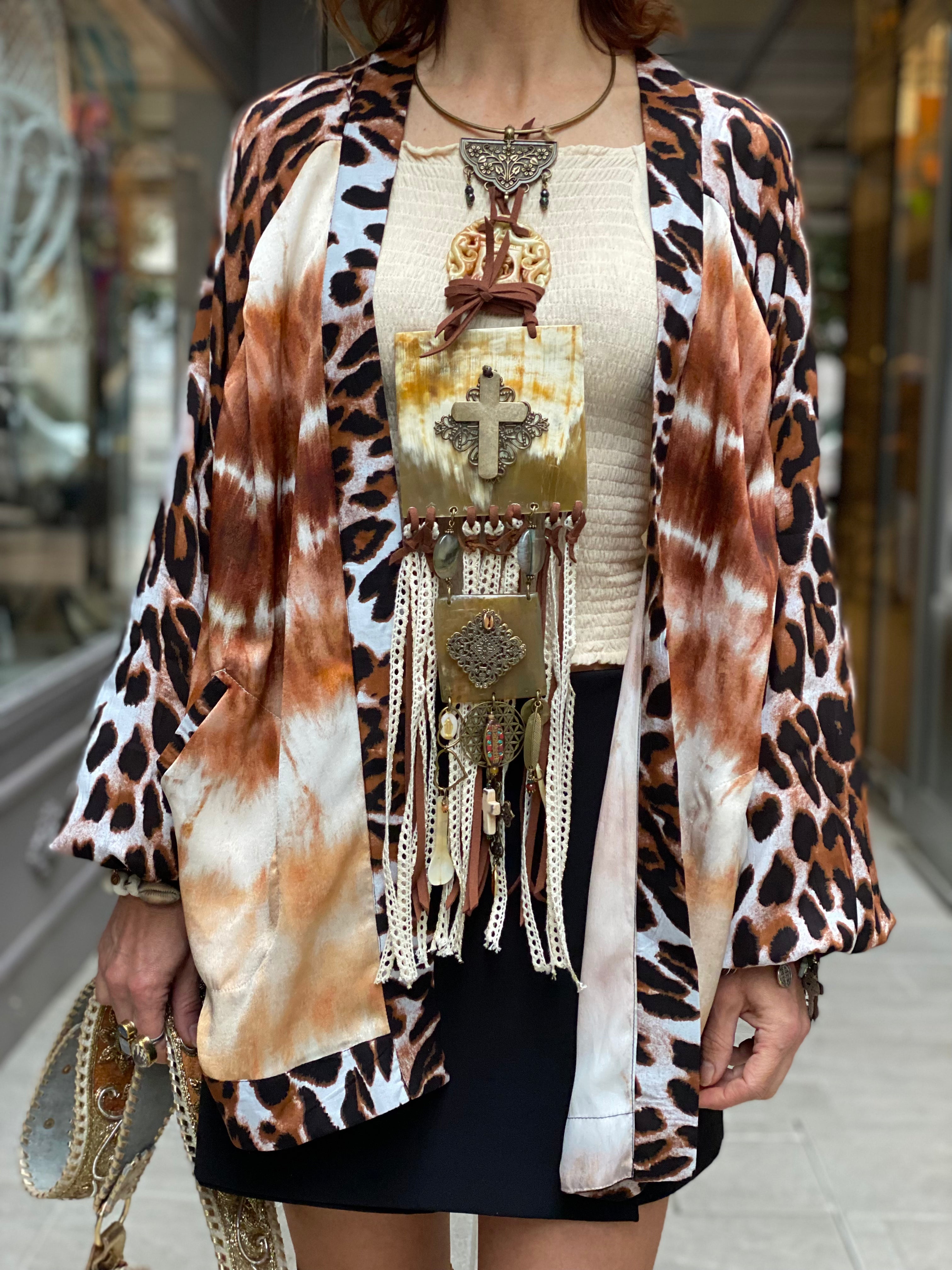 Kimono Court Fleur de Pirate