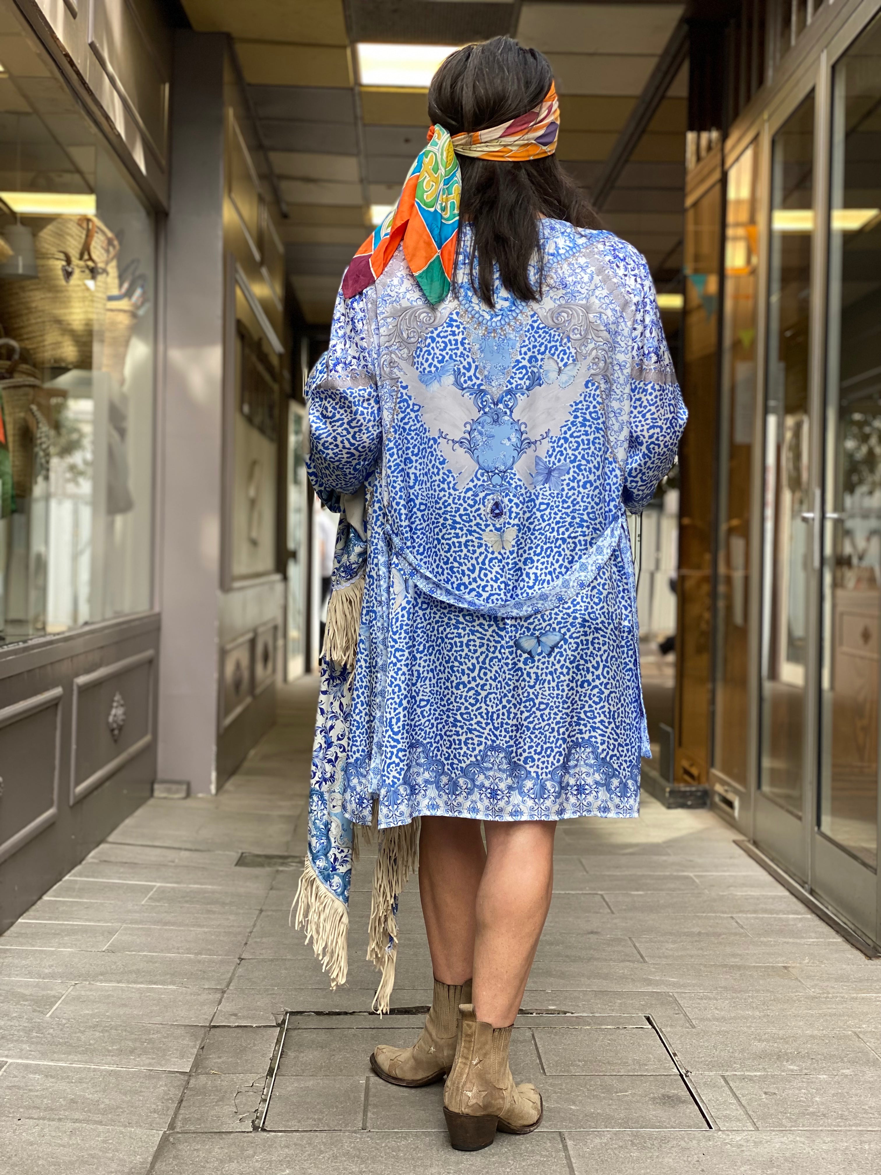 Blue Spirit Kimono Katherina Loretta