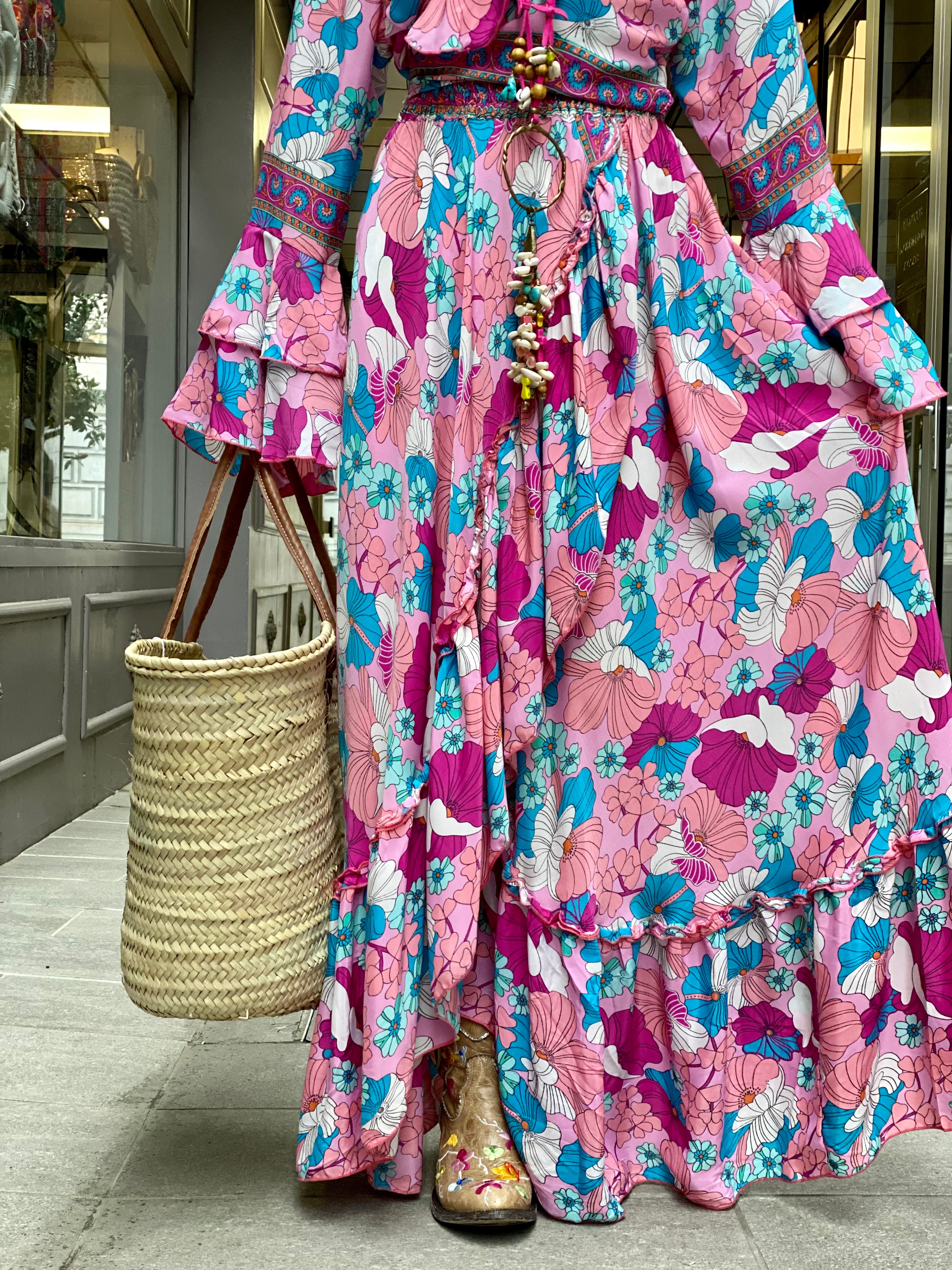 Crown Flower Nomad Sissi long skirt