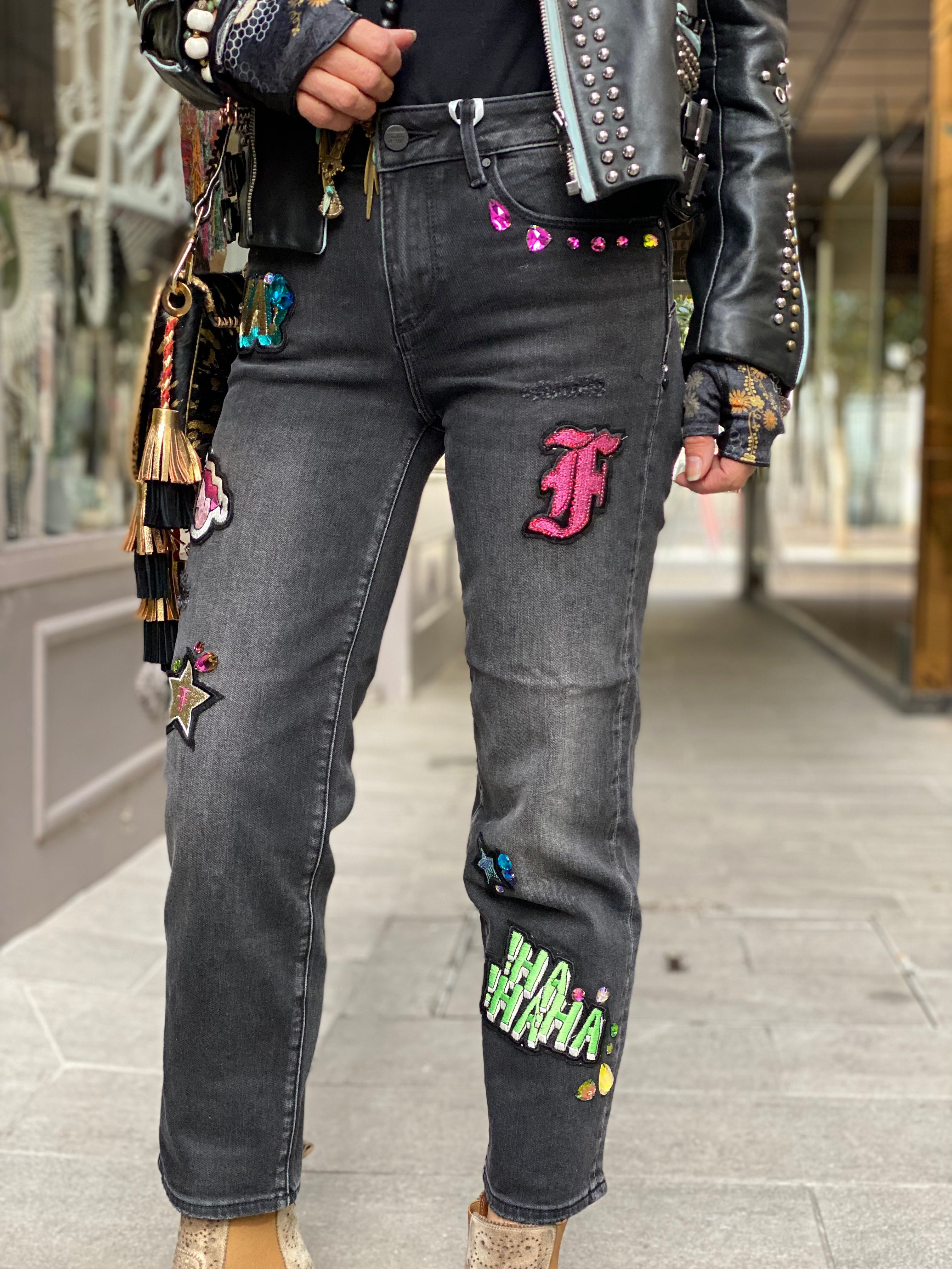 Fracomina Vintage Black Jeans