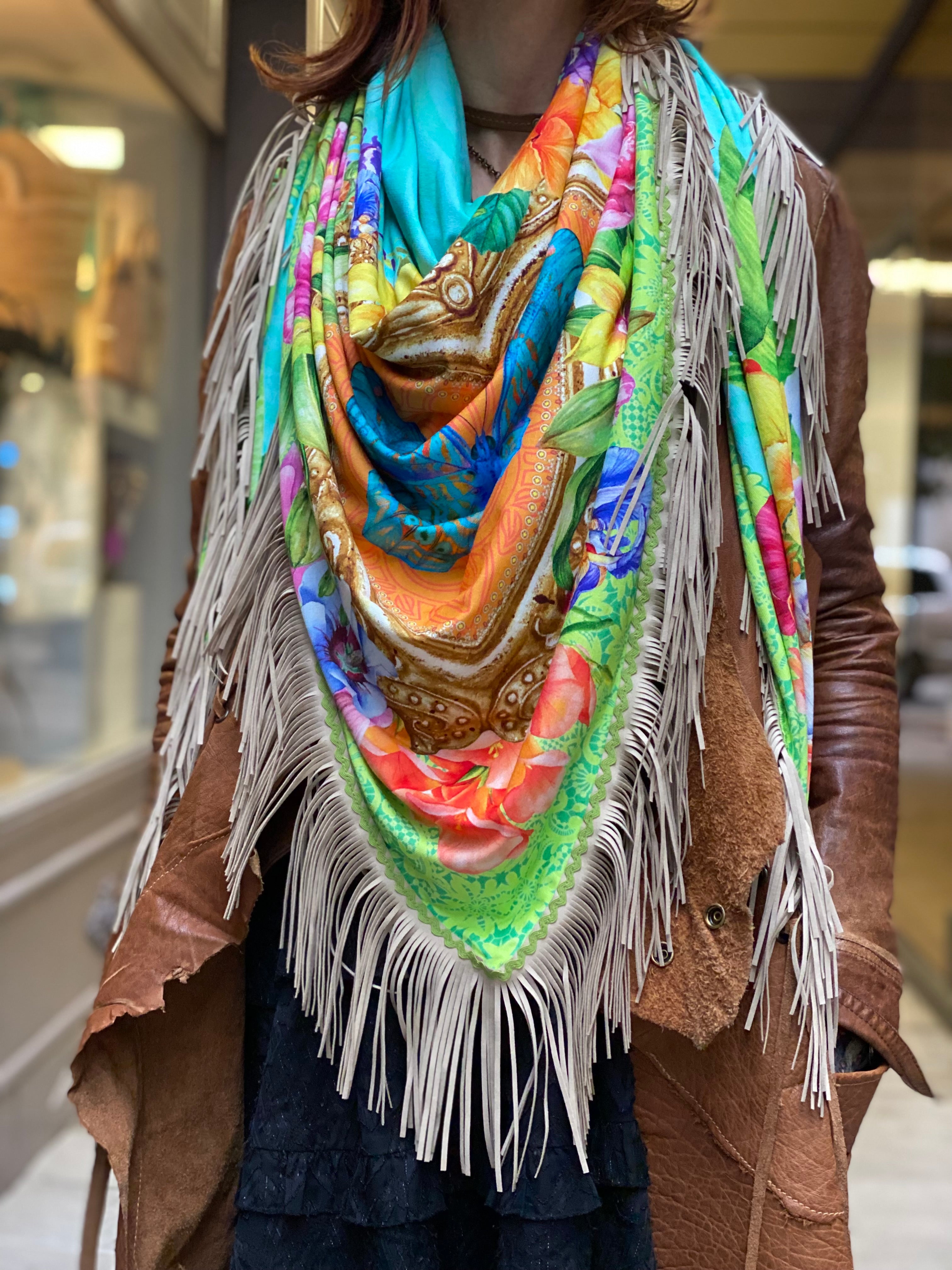 Garden of Plenty Katherina Loretta Shawl
