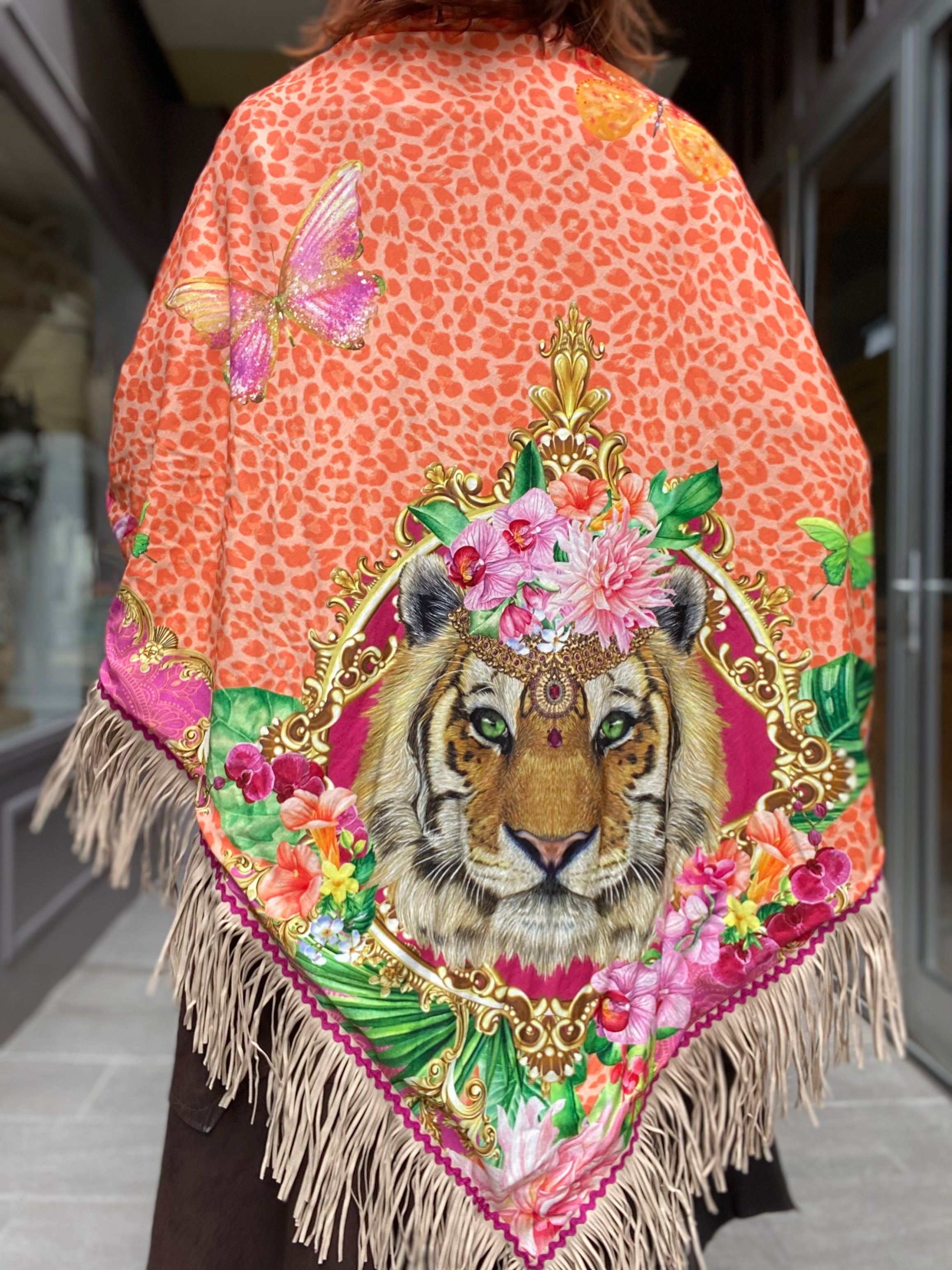 Bengal Sunset Katherina Loretta Shawl