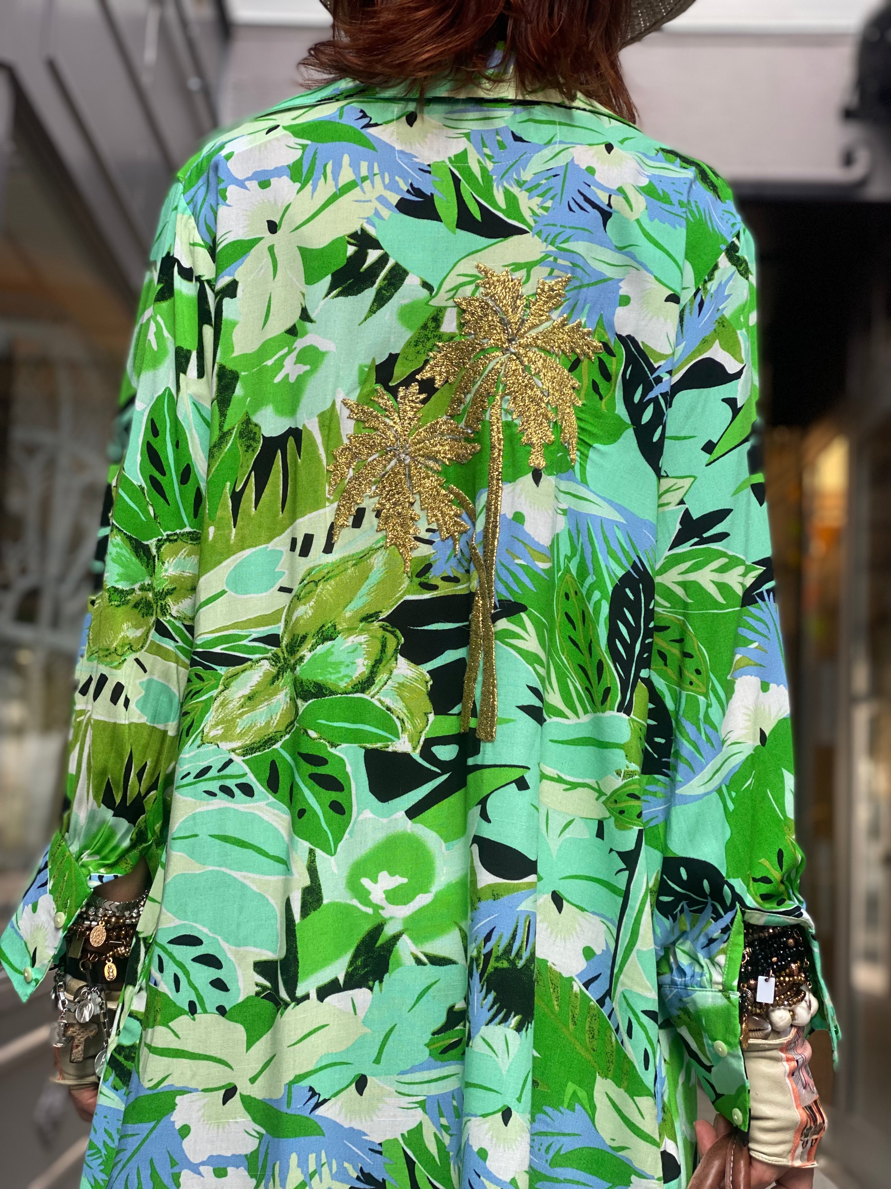 Chemise longue Fleur de Pirate