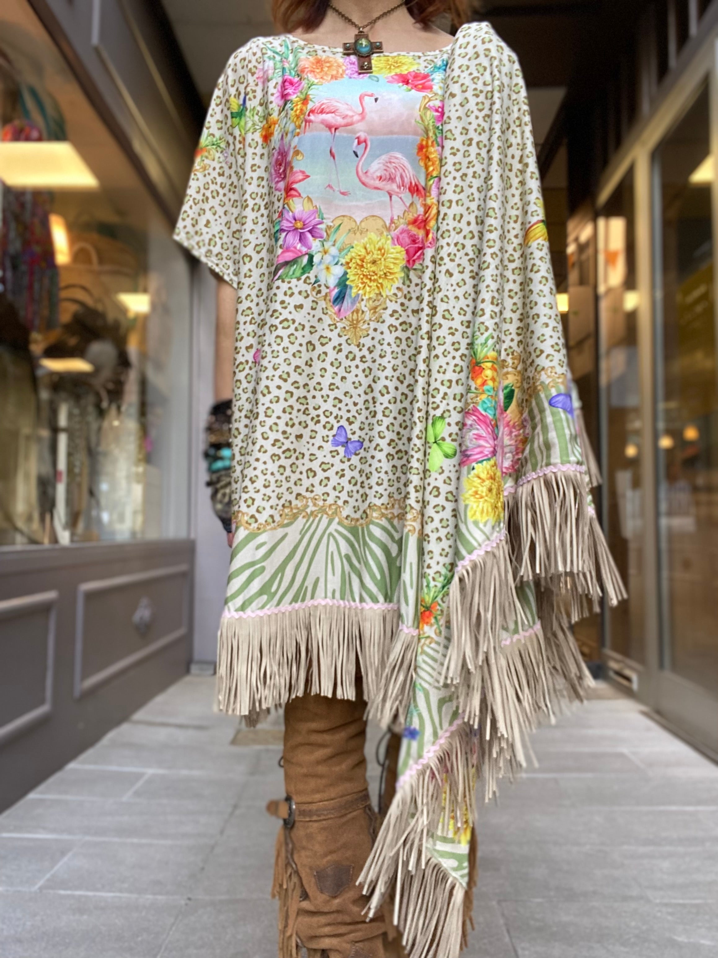 Katherina Loretta Flamingo Fantasy Tunic