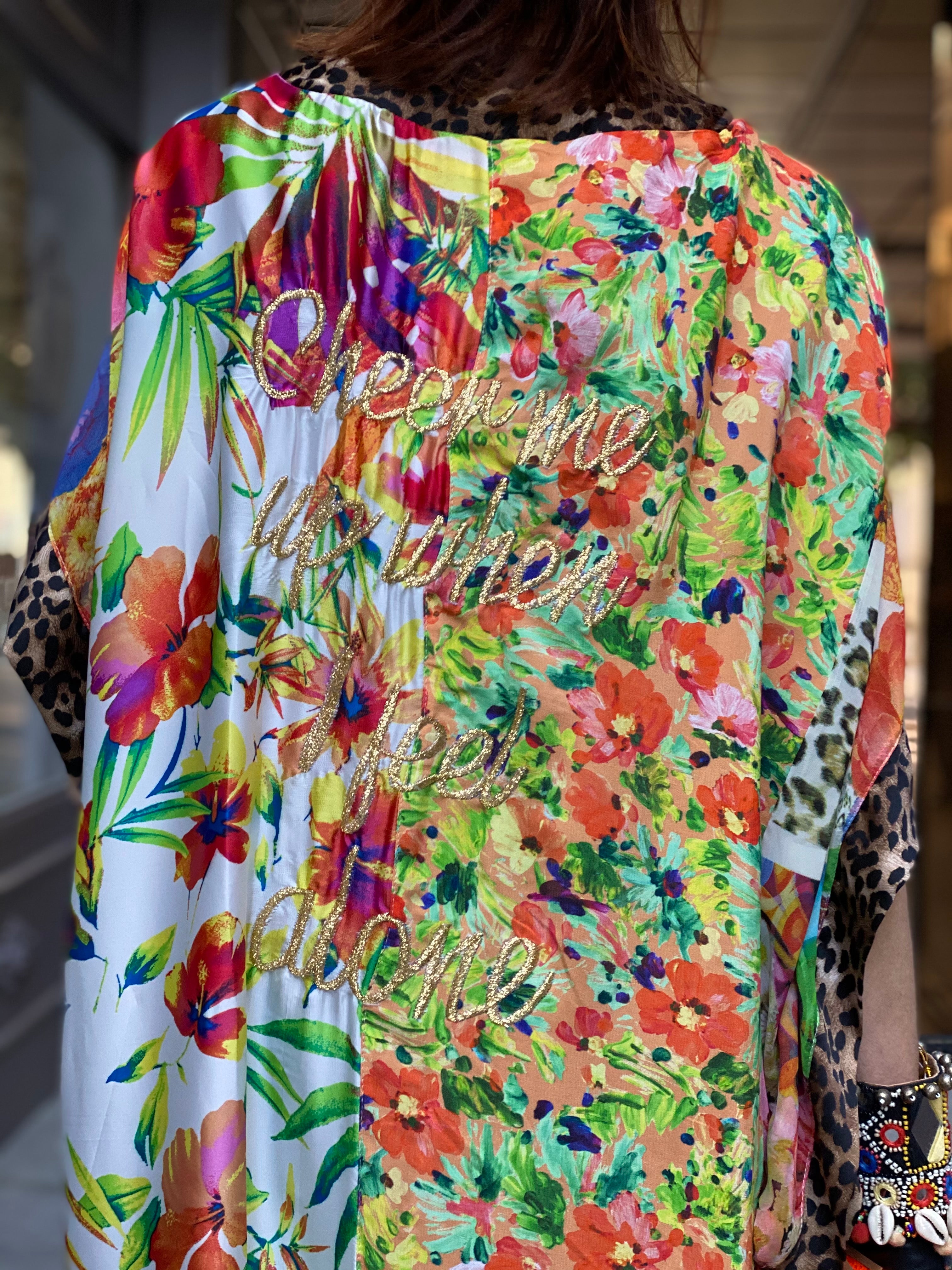 Kimono Long Fleur de Pirate