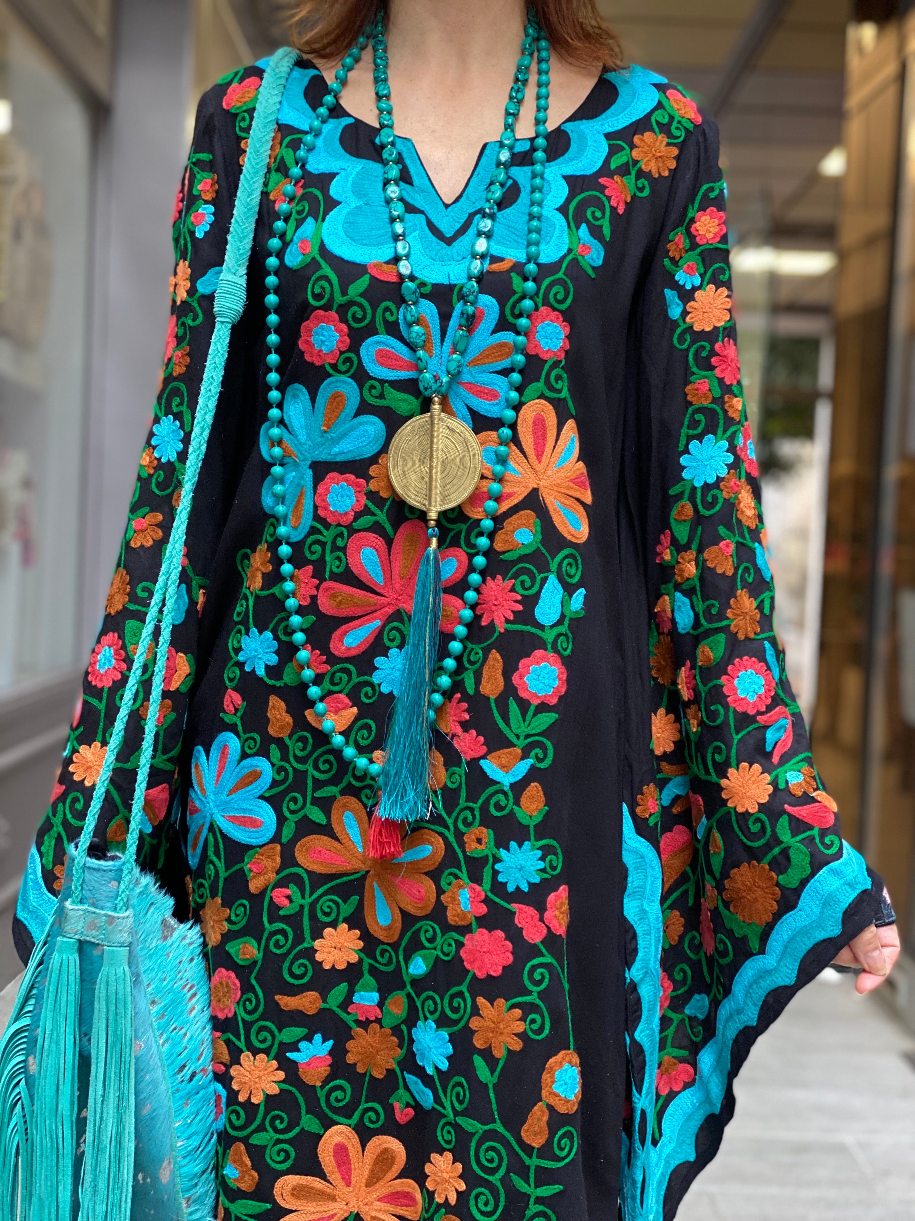 Robe Longue Brodée Mamz’elle Zoé
