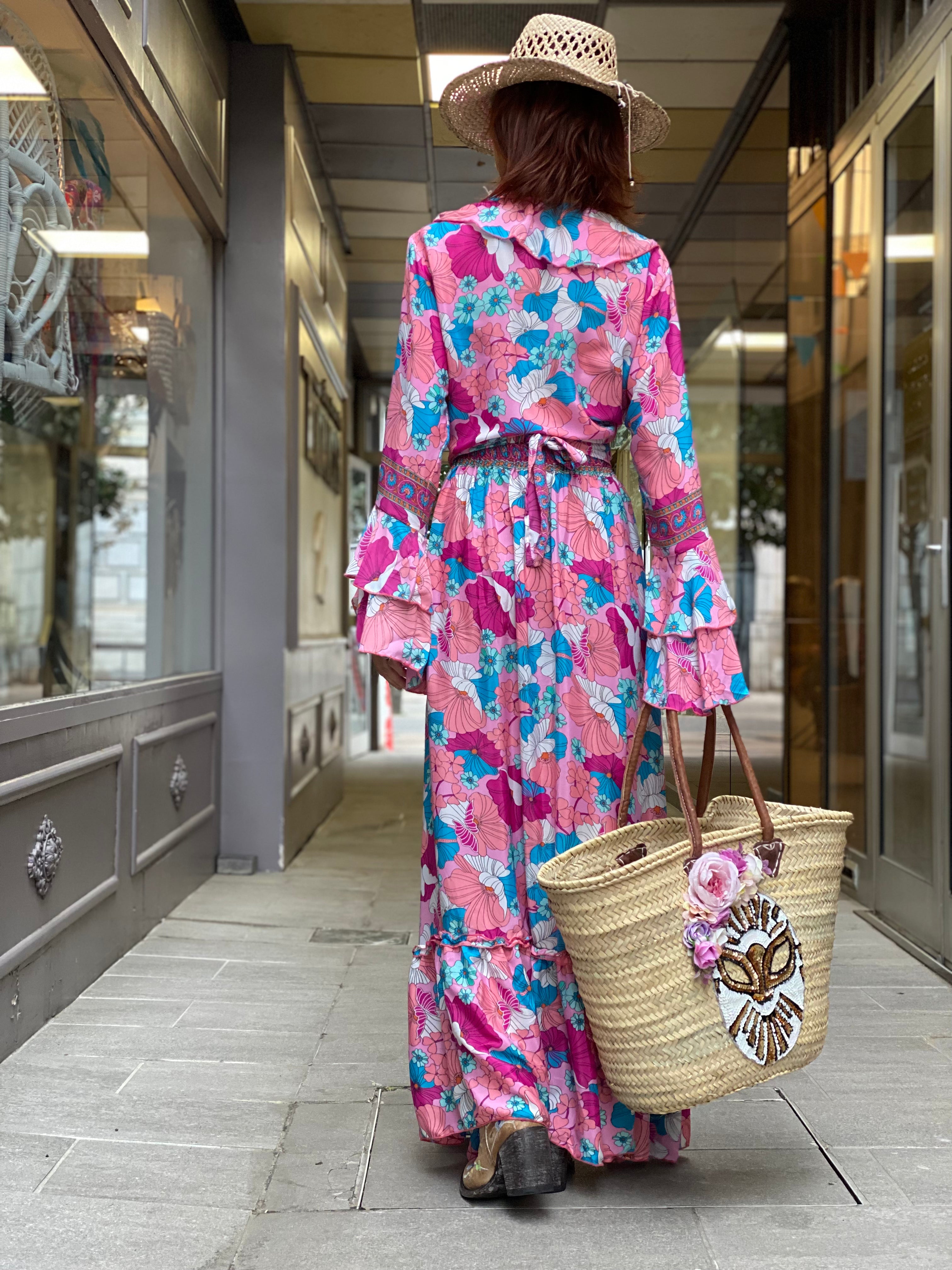 Crown Flower Nomad Sissi long skirt