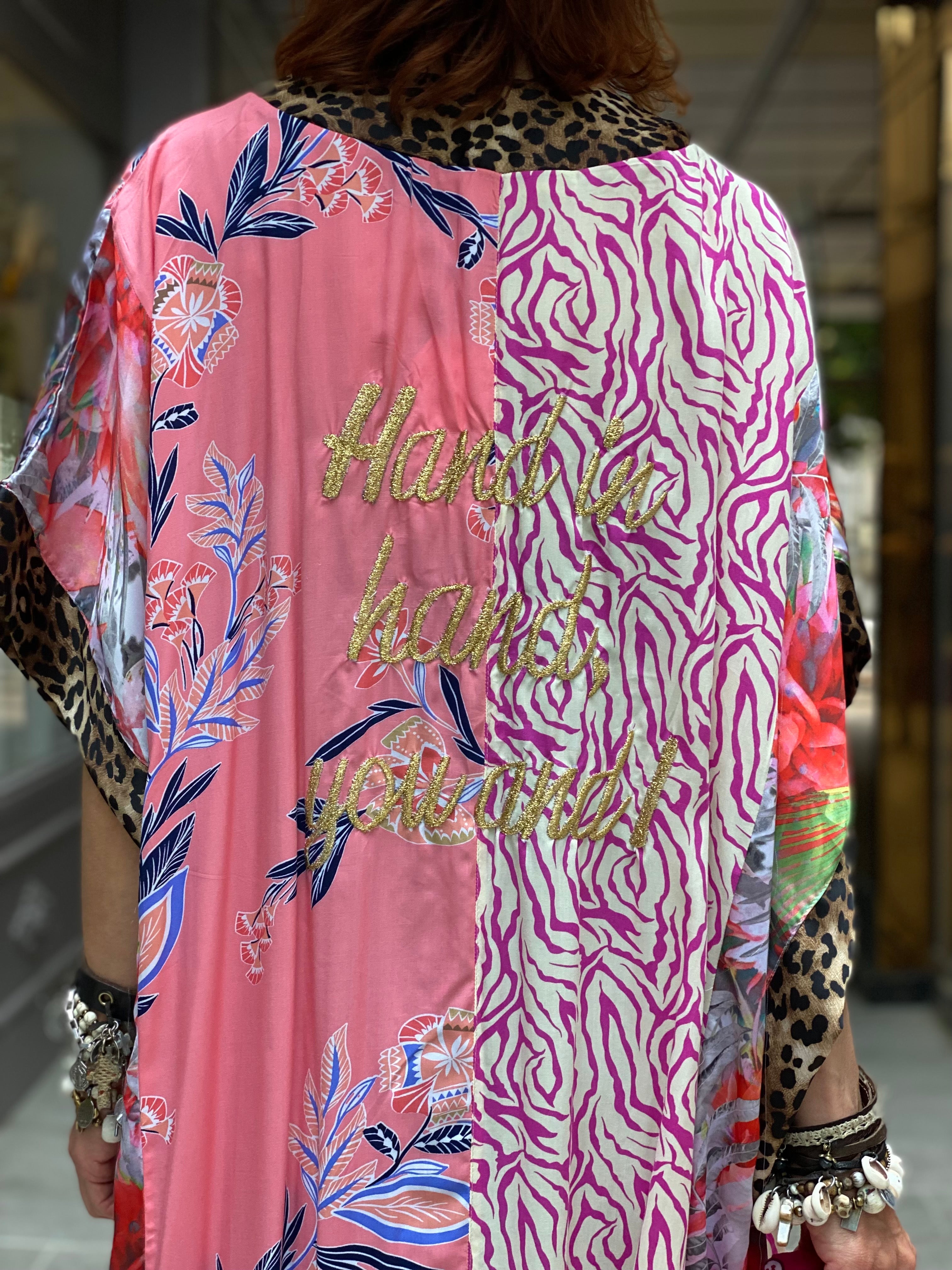 Kimono Long Fleur de Pirate