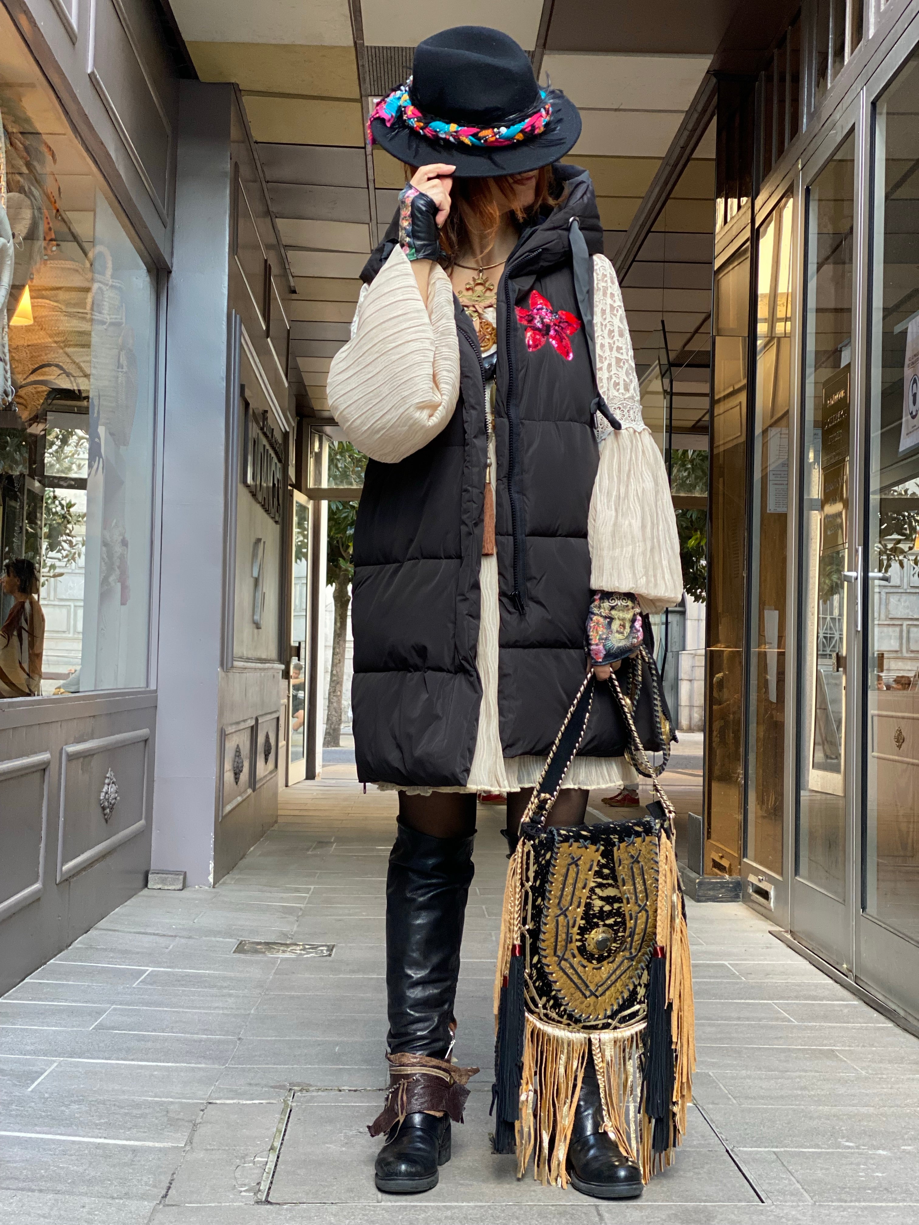 Poupée de Soie sleeveless down jacket