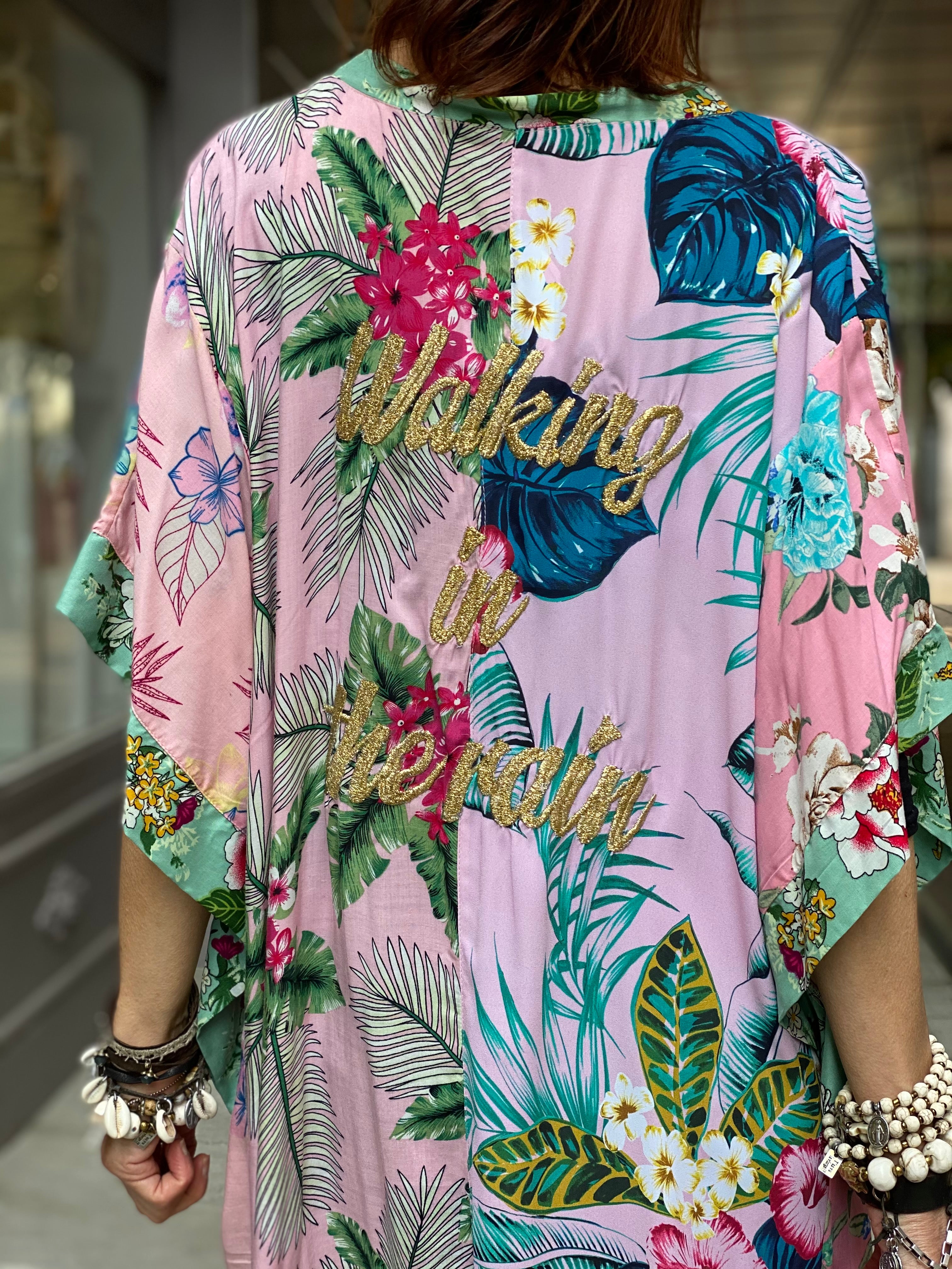 Kaftan long Fleur de Pirate