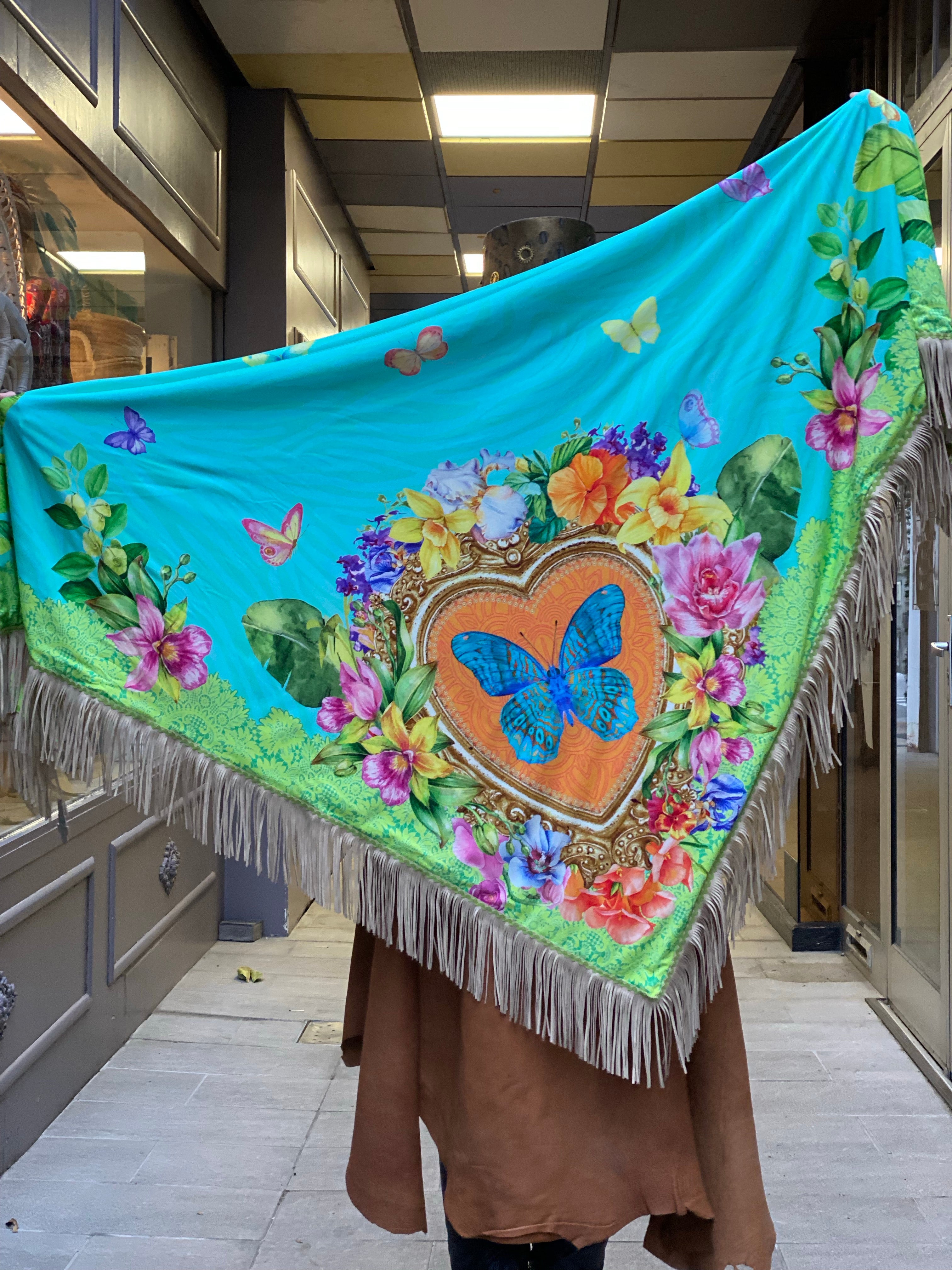 Garden of Plenty Katherina Loretta Shawl