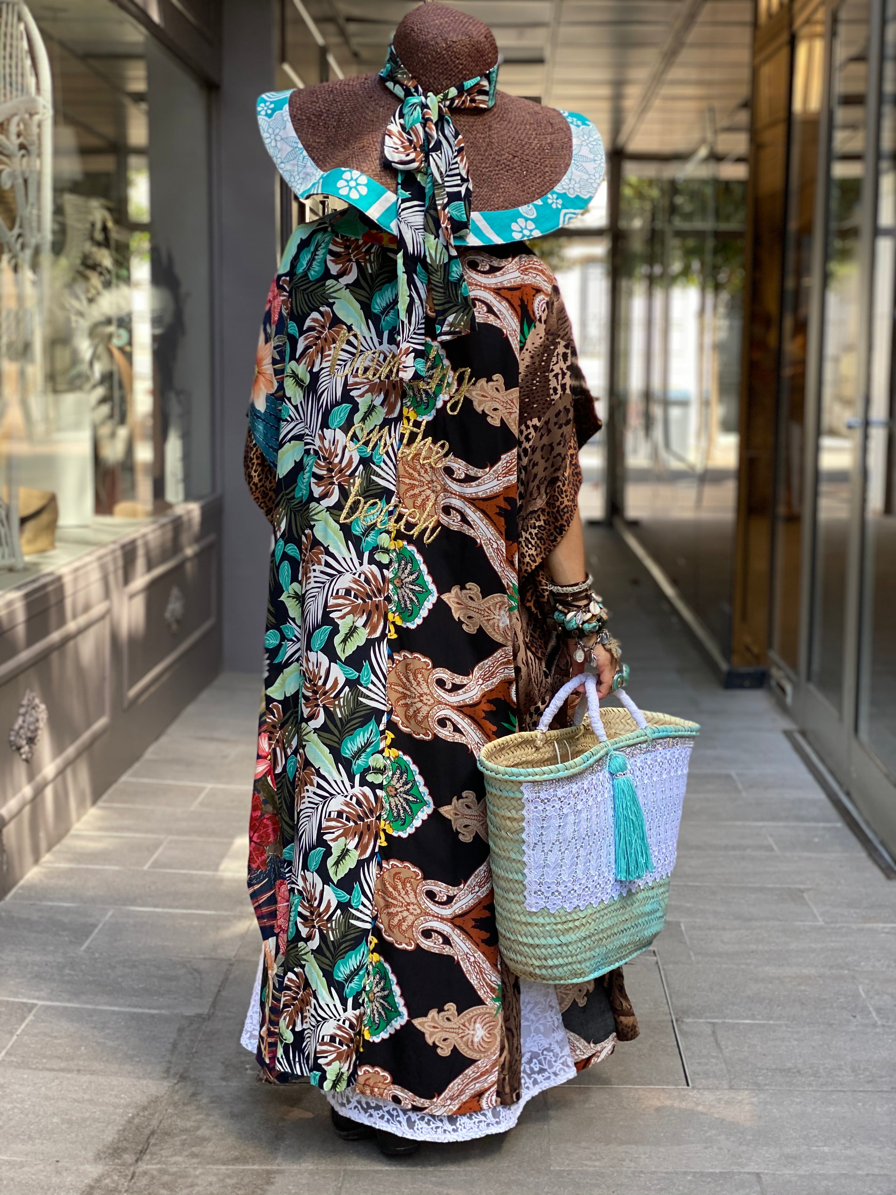 Pirate Flower Long Kimono