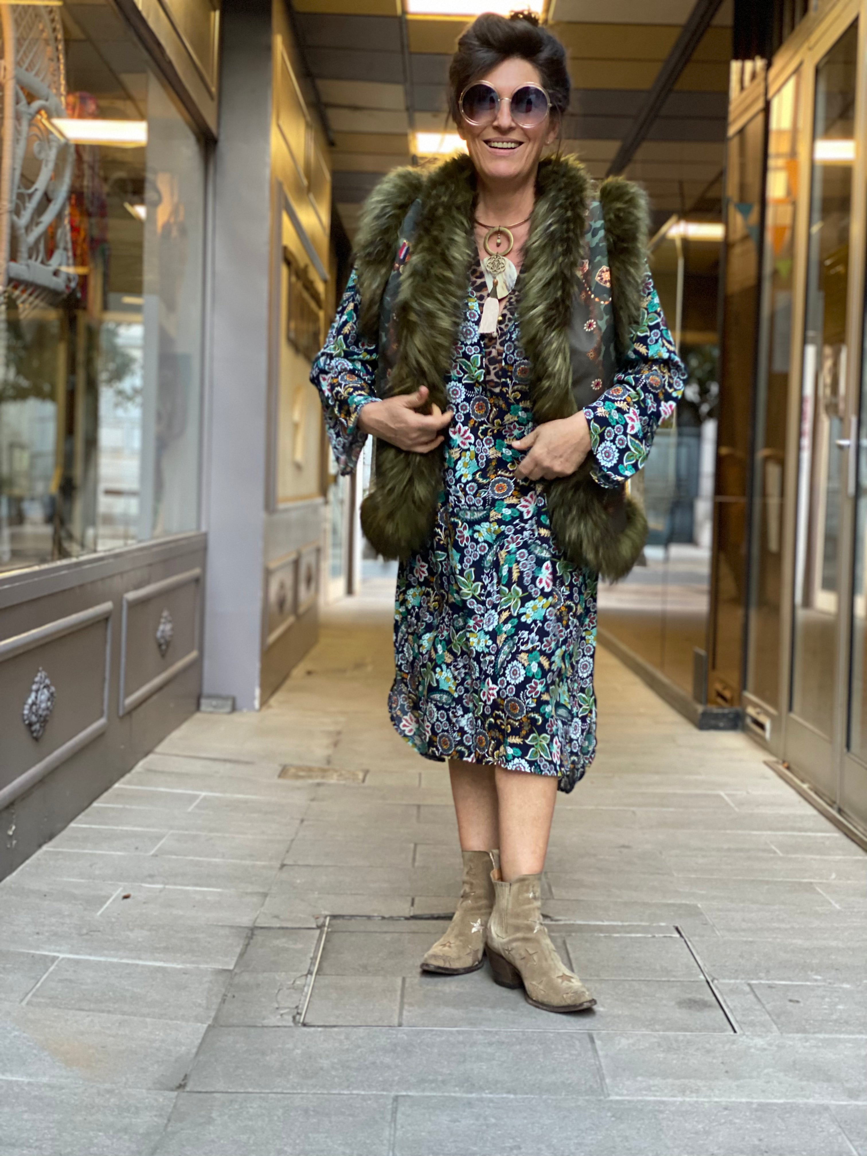 Flo Pirate Flower long tunic