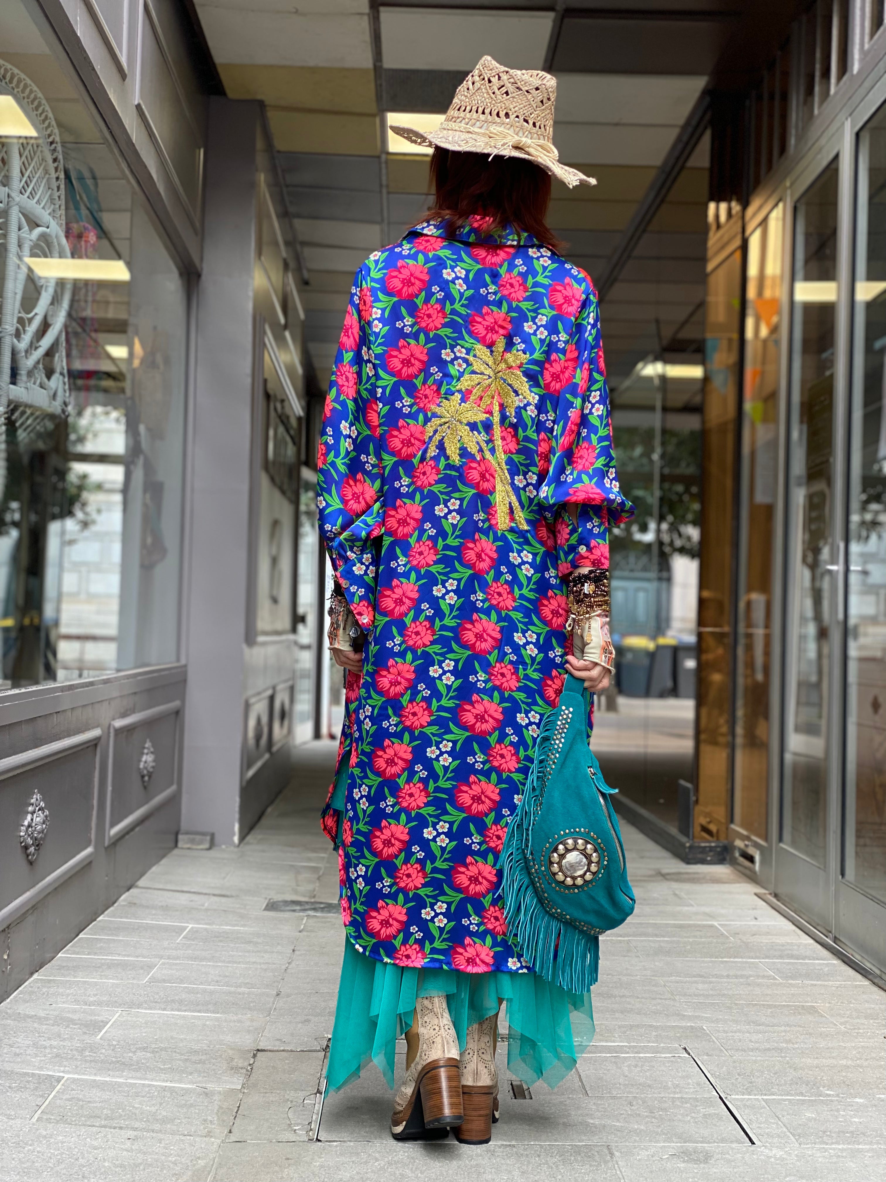 Chemise longue Fleur de Pirate