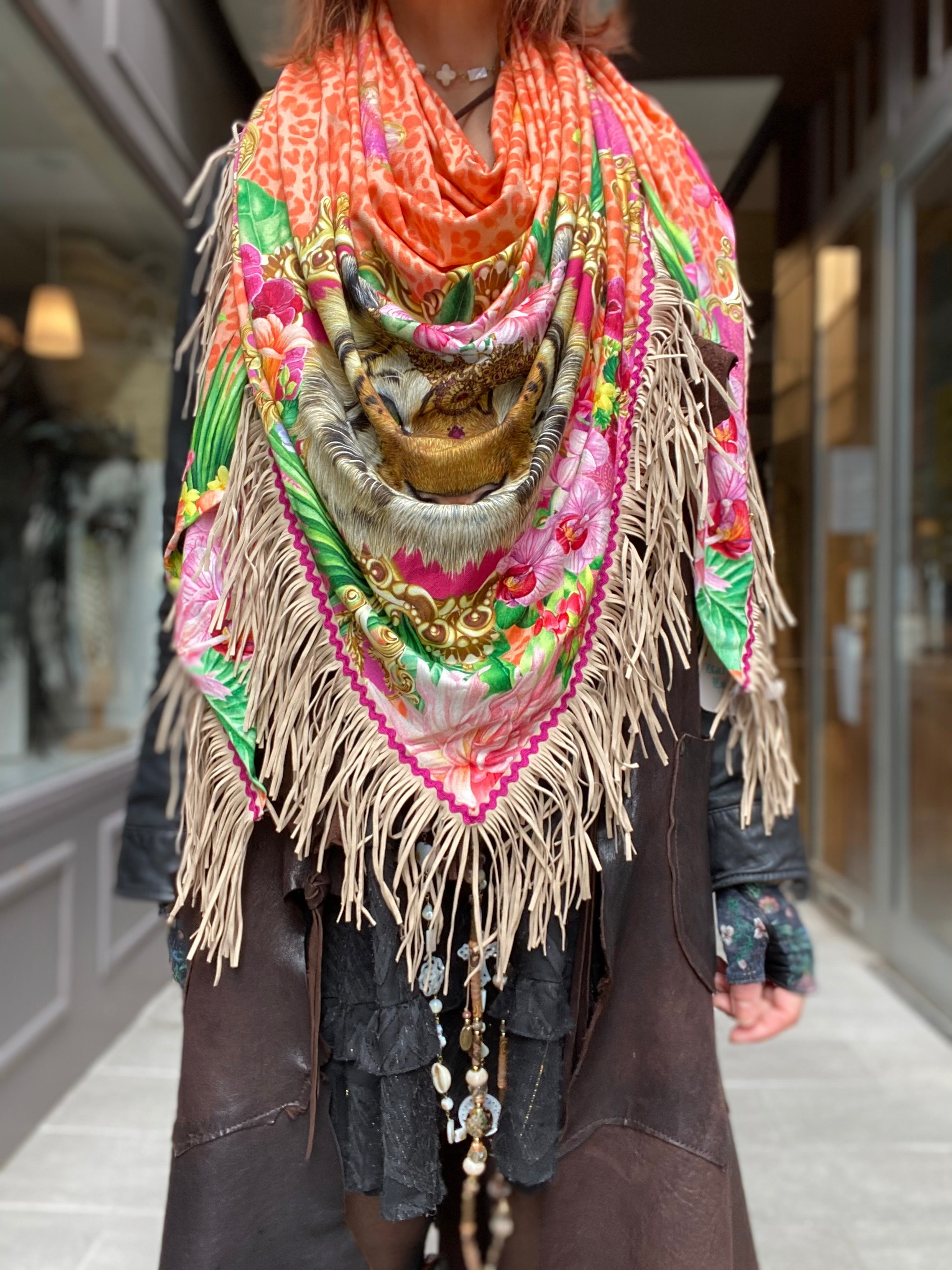 Bengal Sunset Katherina Loretta Shawl