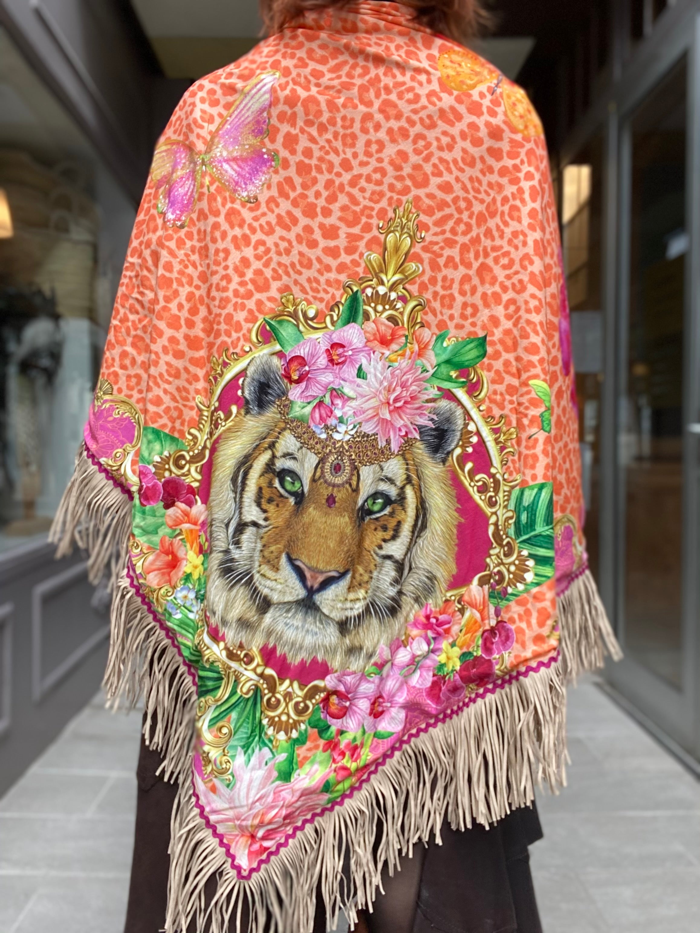 Bengal Sunset Katherina Loretta Shawl