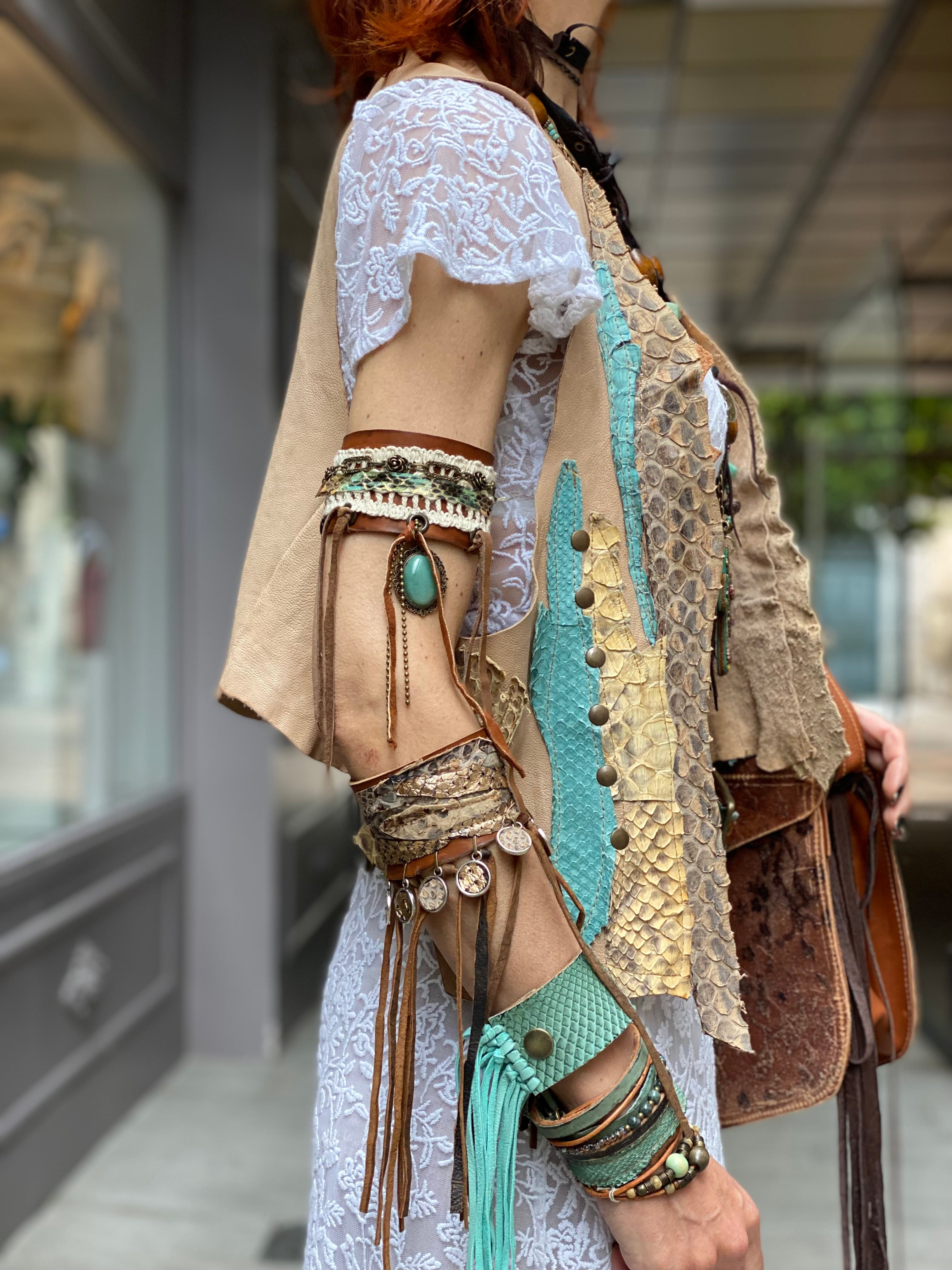 Bracelet de Bras Boho Iguan