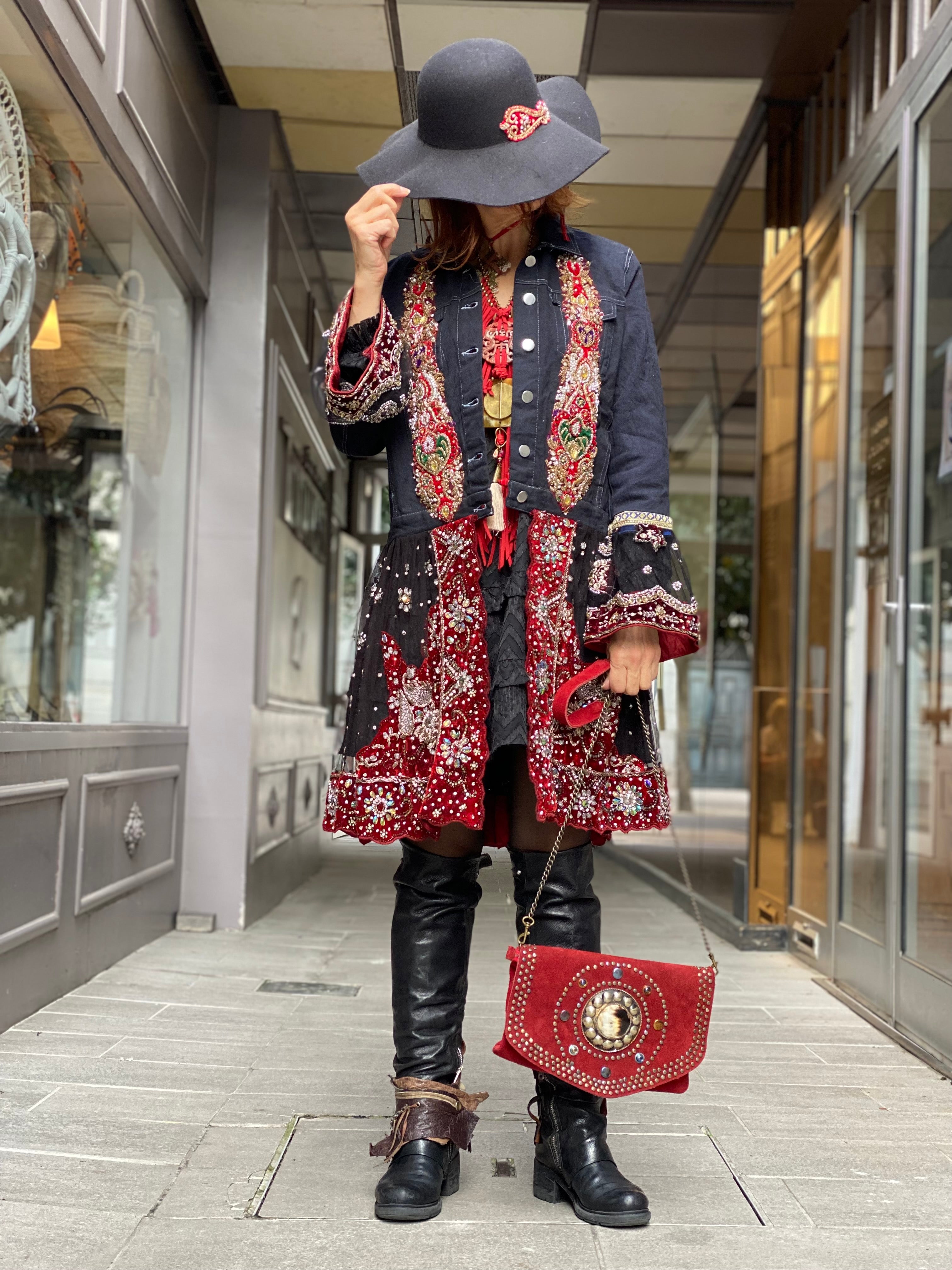 Jean Saree Jacket Faïza Mamz'elle Zoé