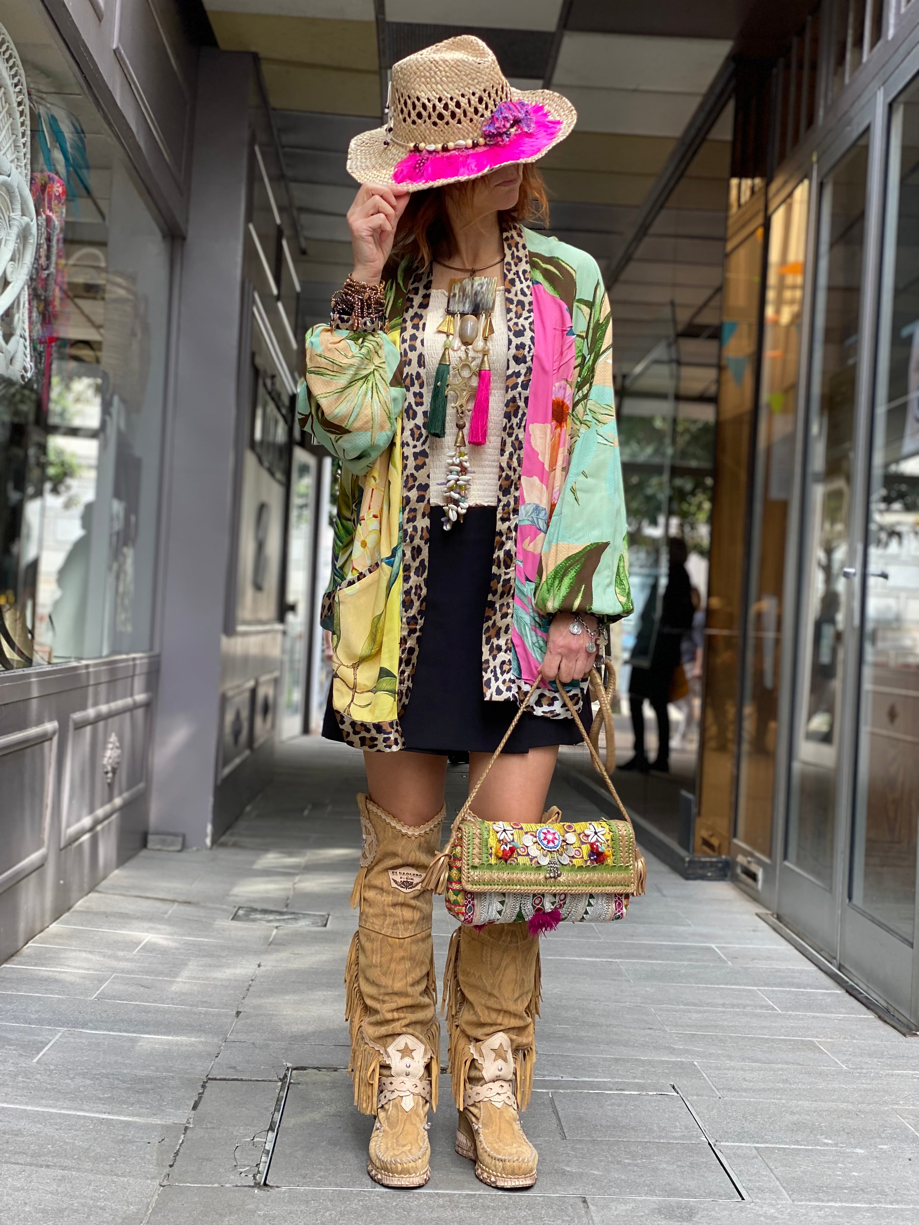 Kimono Court Fleur de Pirate