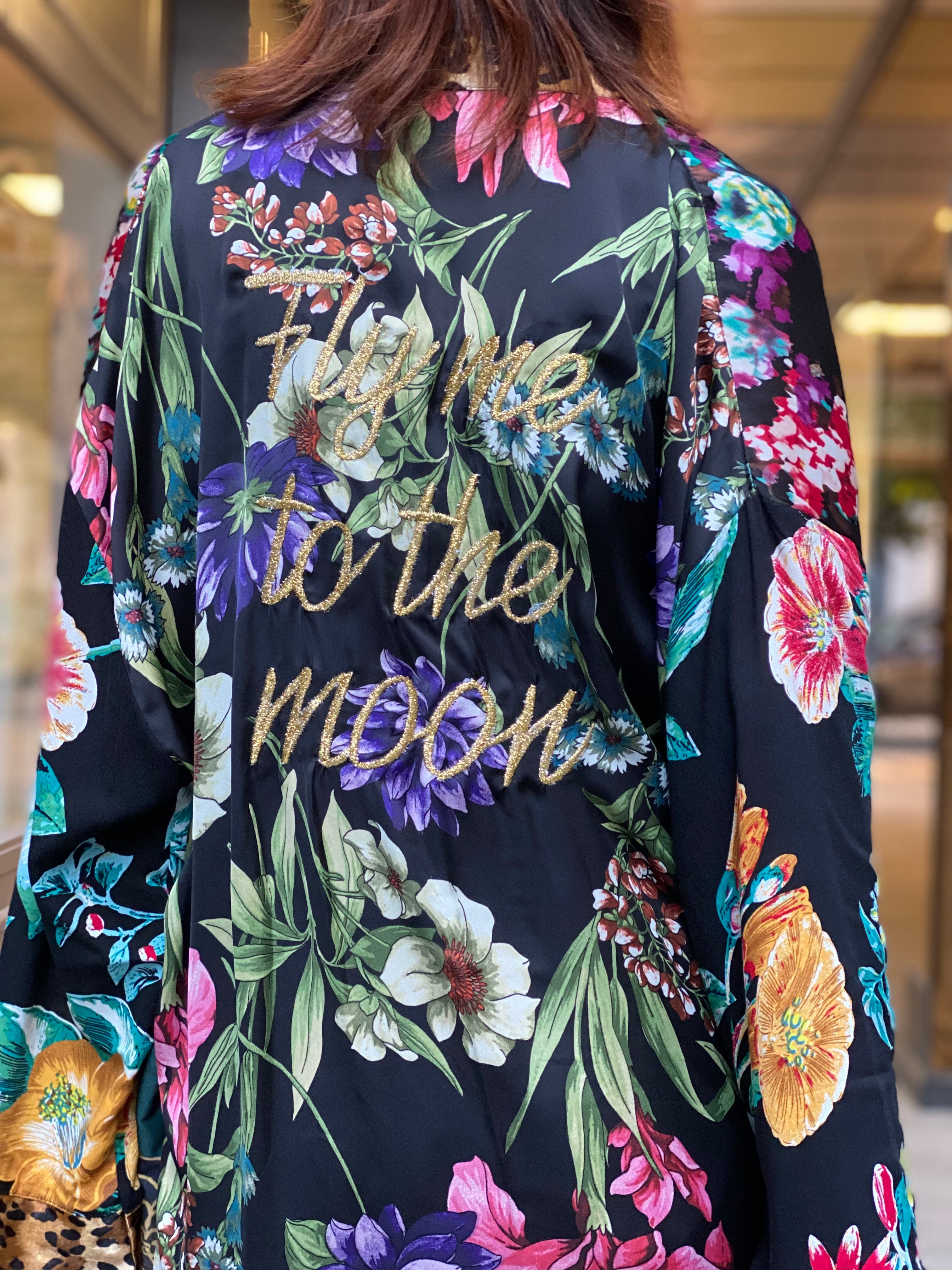 Kimono Long Fleur de Pirate