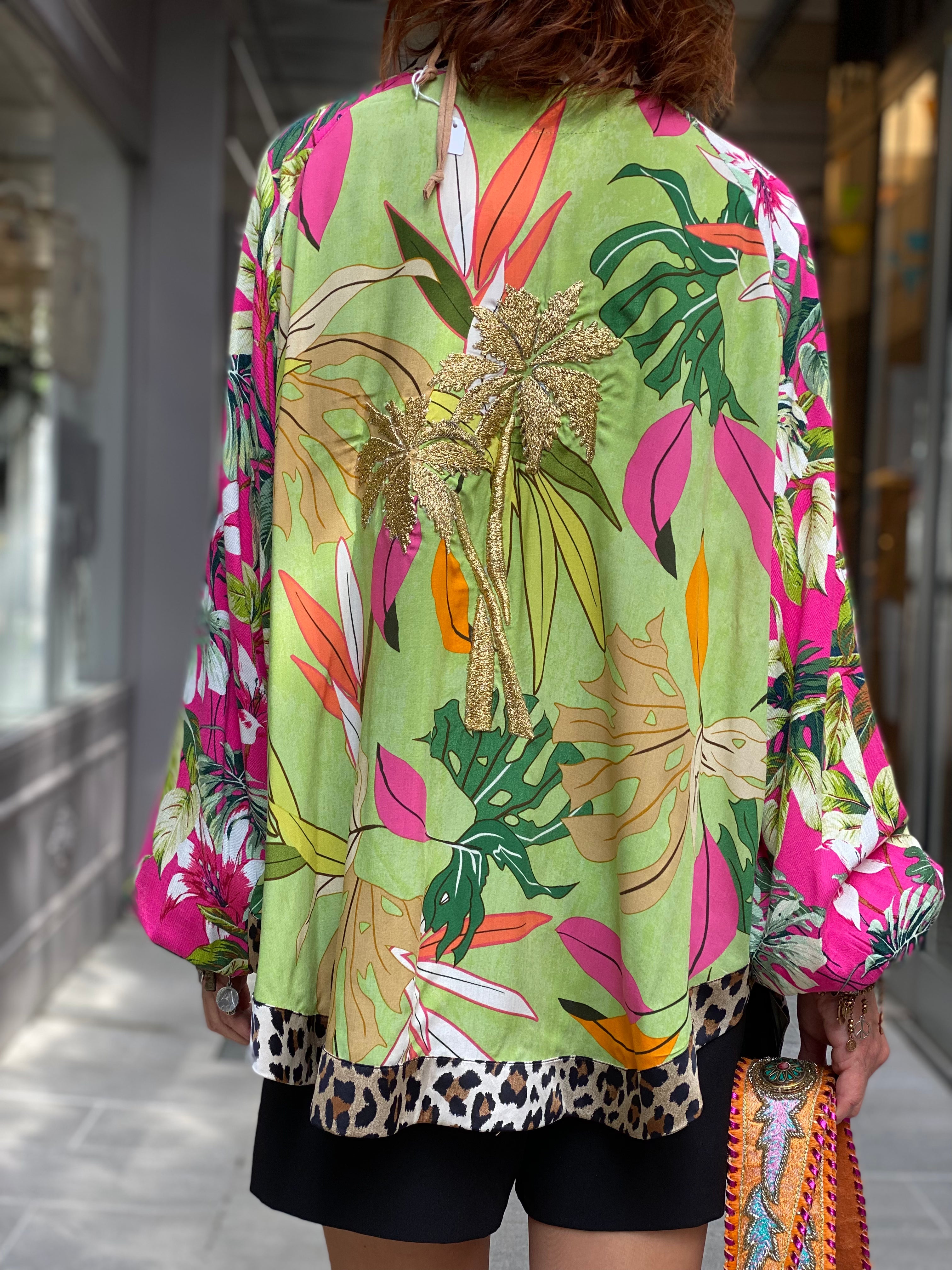 Kimono Court Fleur de Pirate