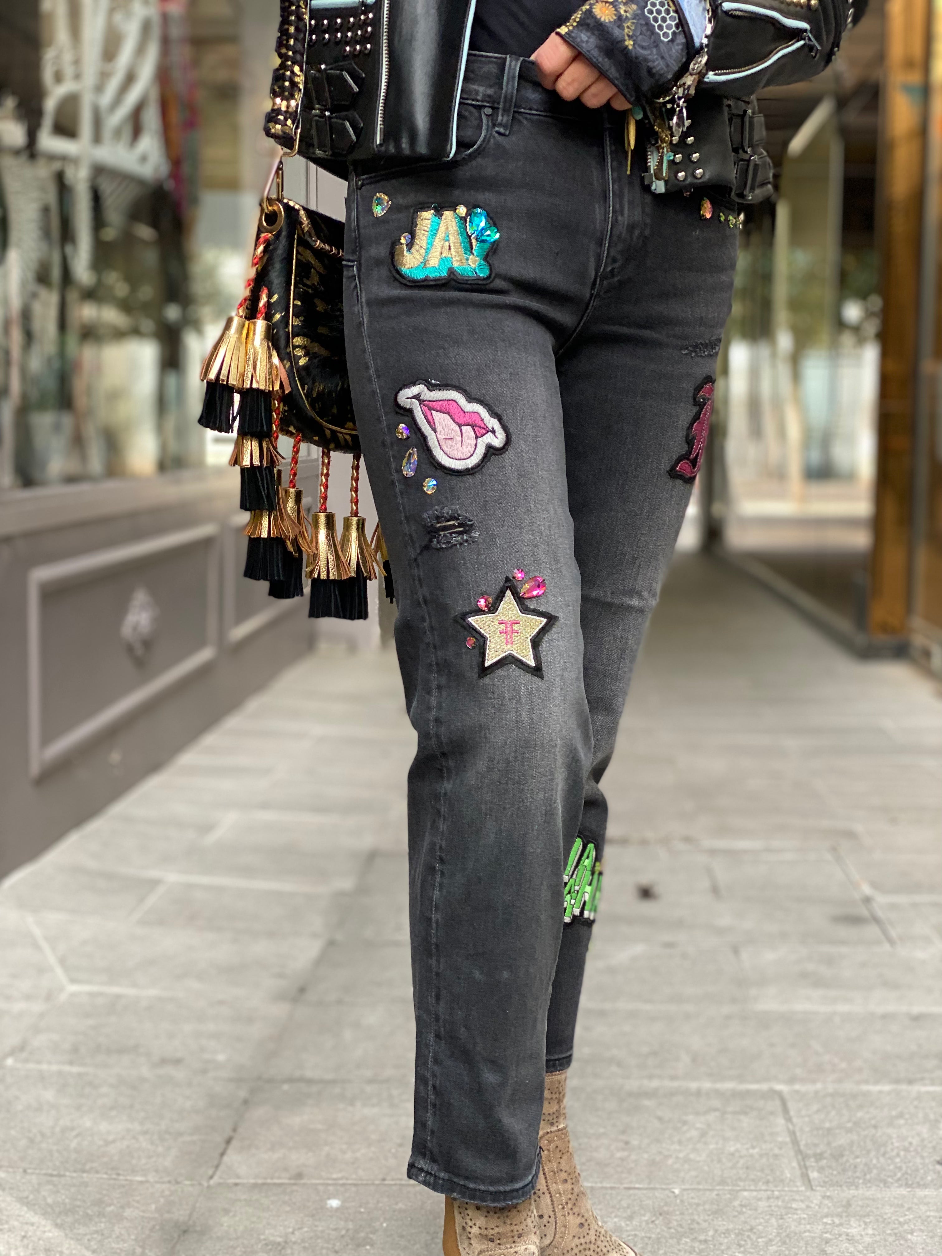 Fracomina Vintage Black Jeans