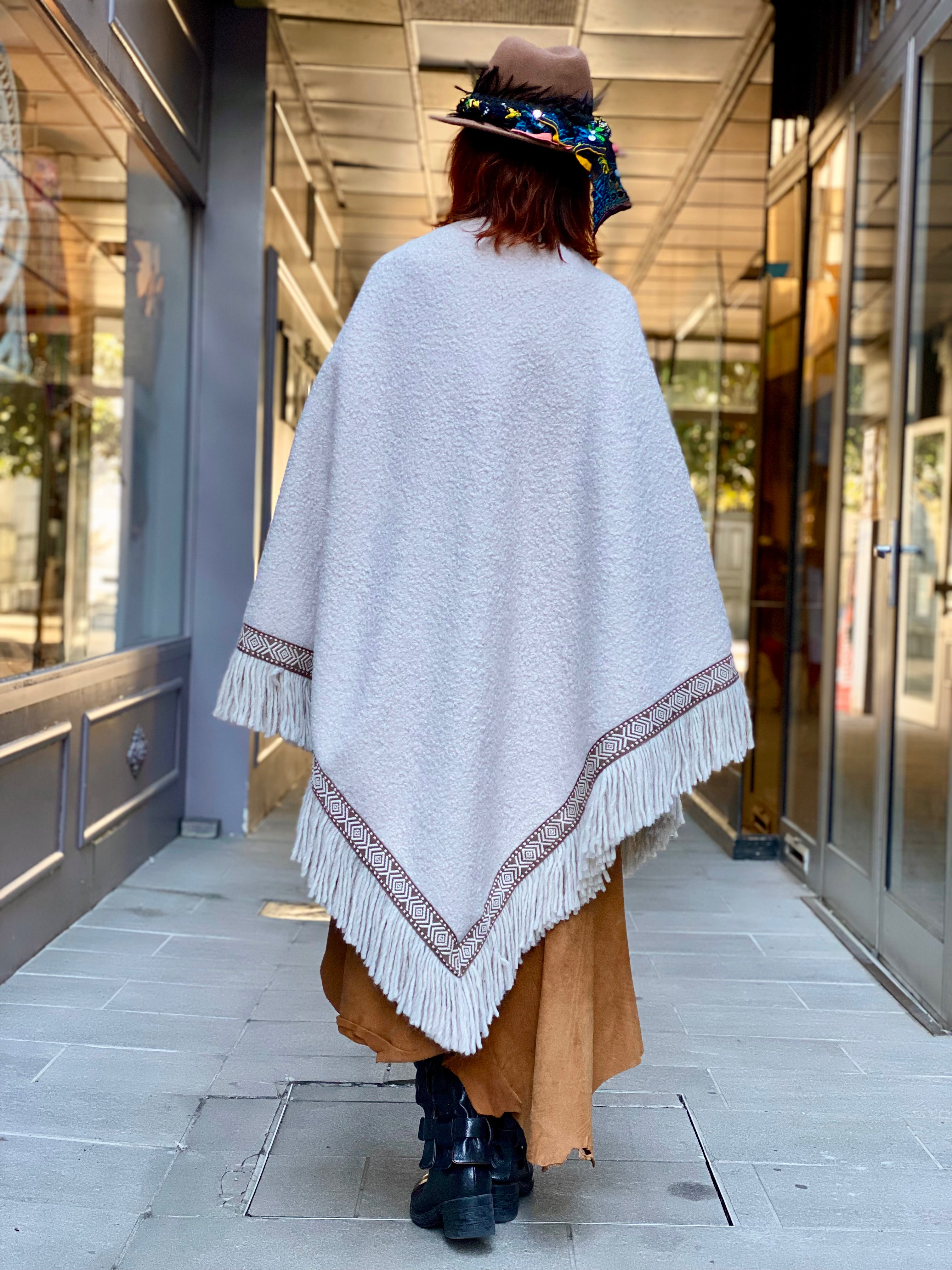 Yanara Katherina Loretta Buckle Poncho